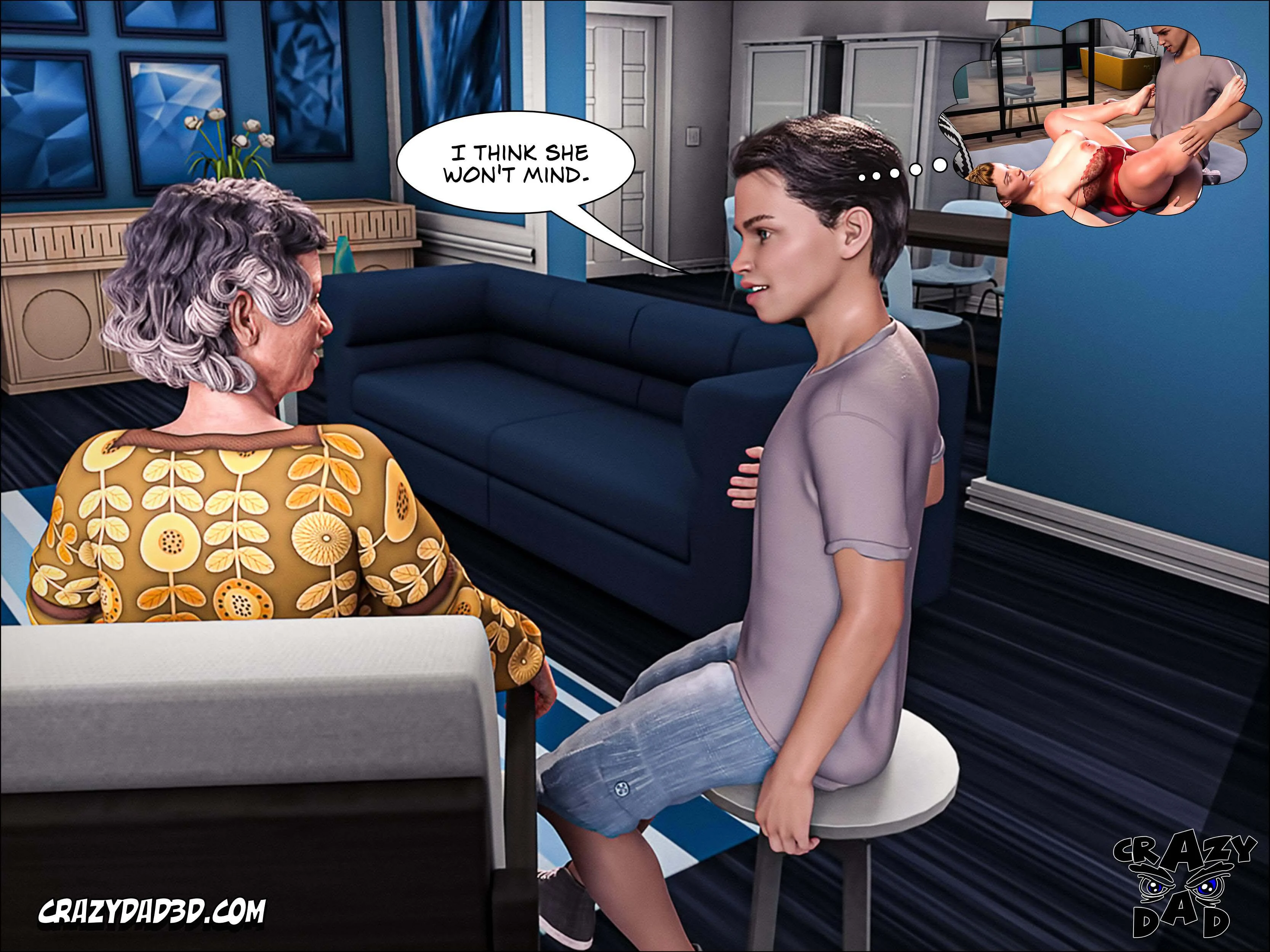 Father-In-Law At Home [CrazyDad3D] - Chapter 18 — Page 71