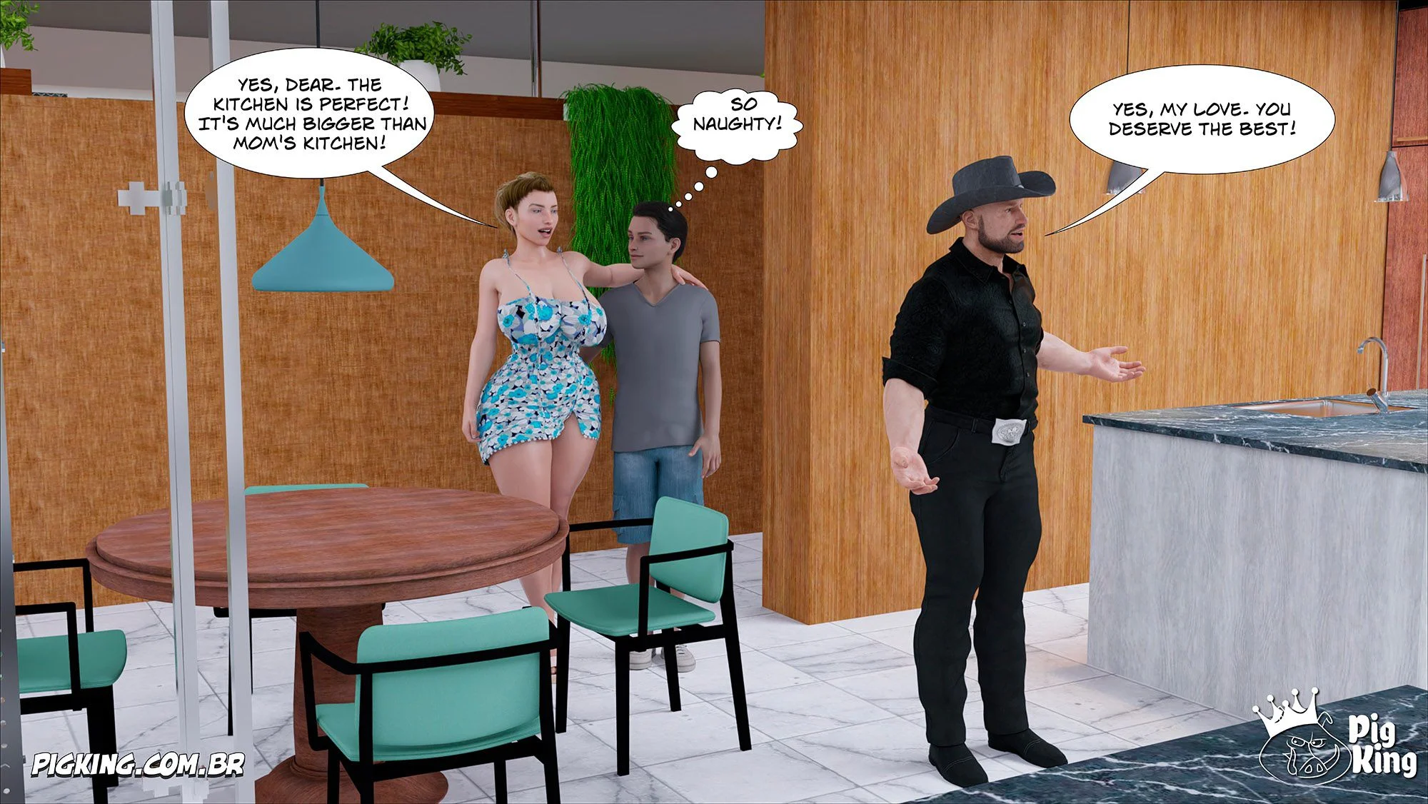 Father-In-Law At Home [CrazyDad3D] - Chapter 52 — Page 4