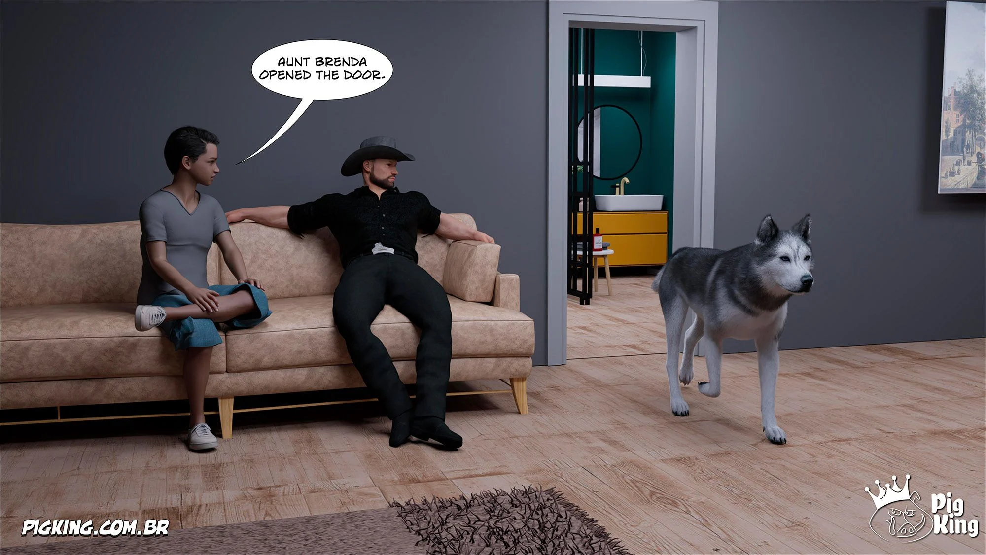 Father-In-Law At Home [CrazyDad3D] - Chapter 51 — Page 35