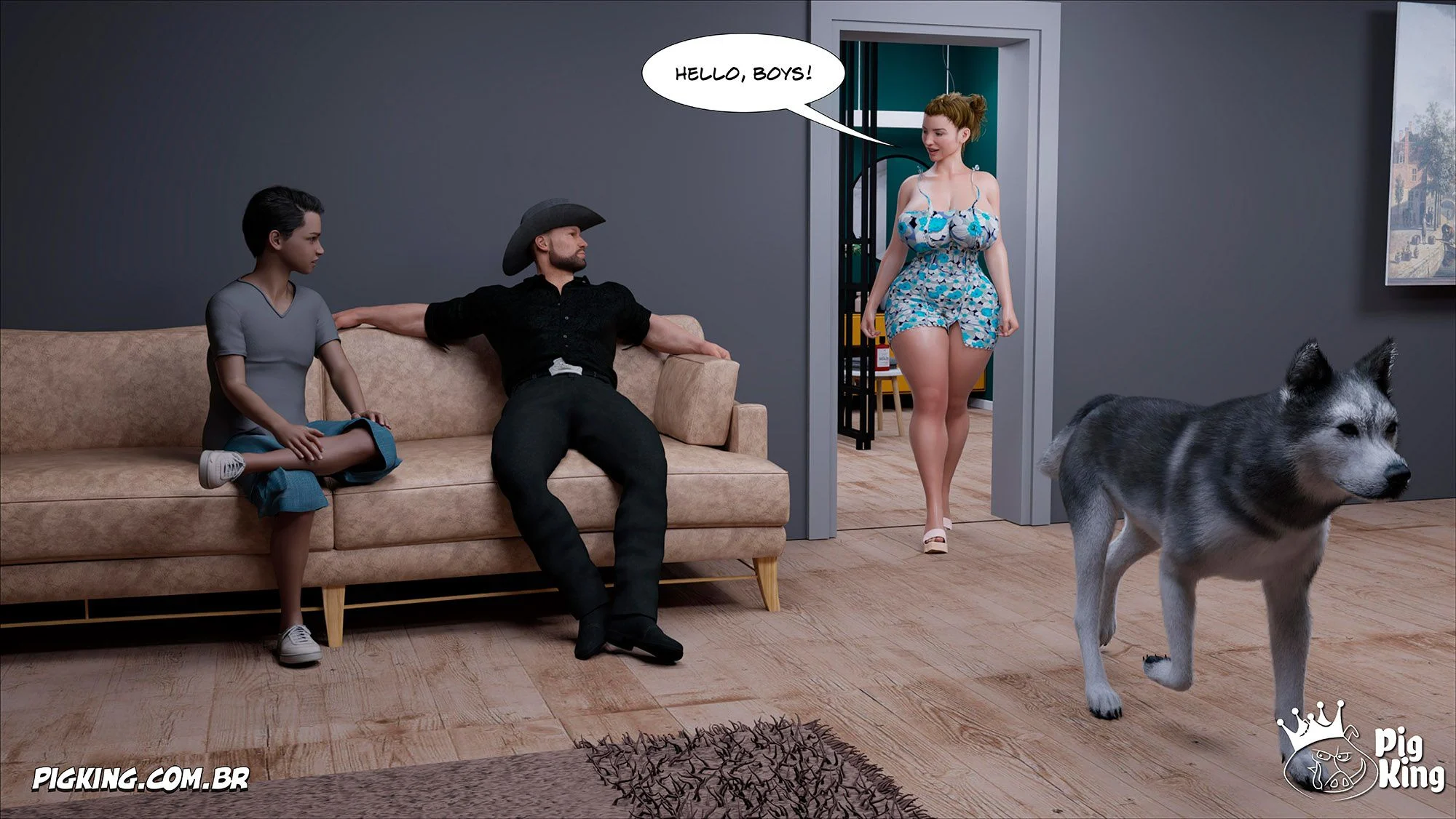 Father-In-Law At Home [CrazyDad3D] - Chapter 51 — Page 36