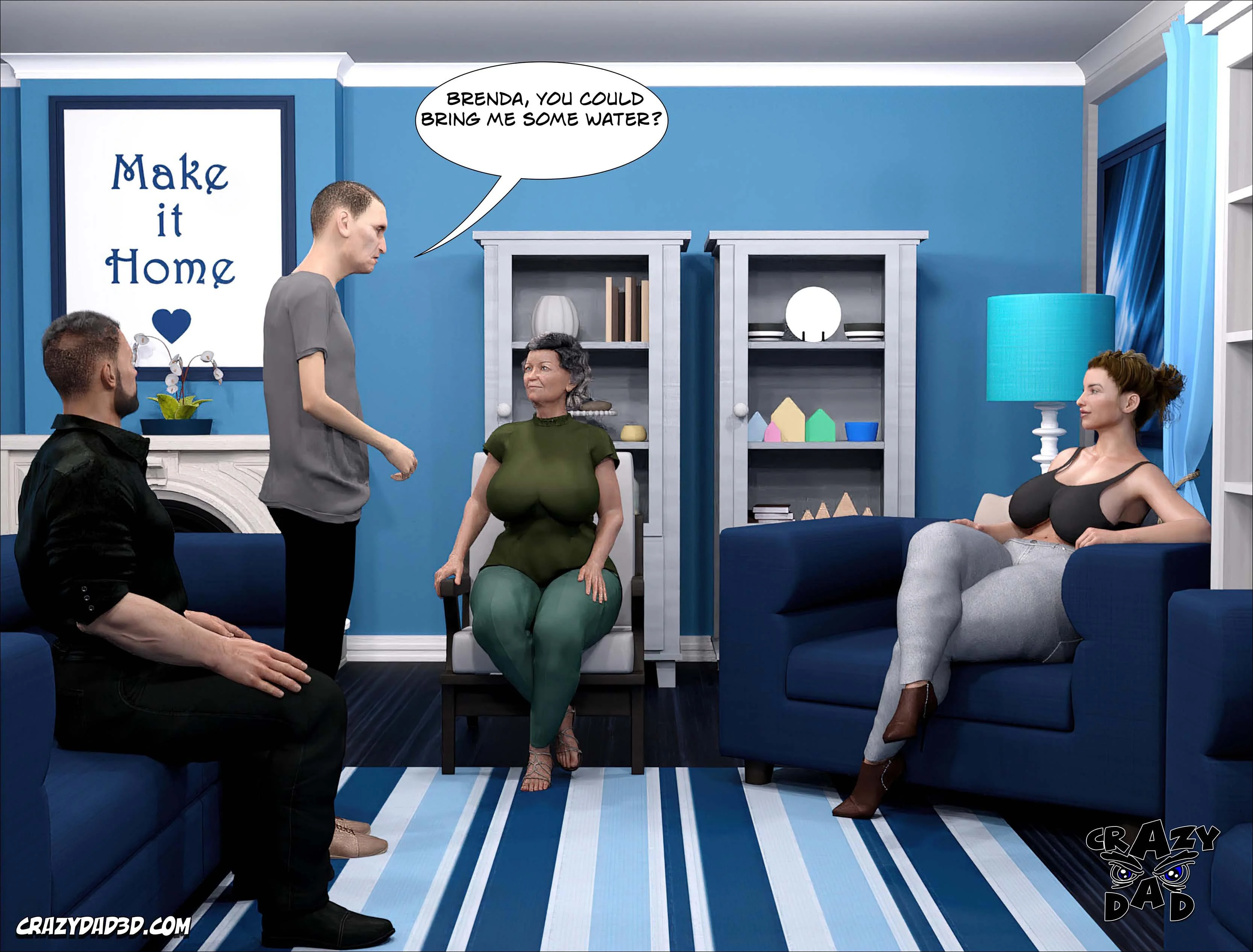 Father-In-Law At Home [CrazyDad3D] - Chapter 31 — Page 17