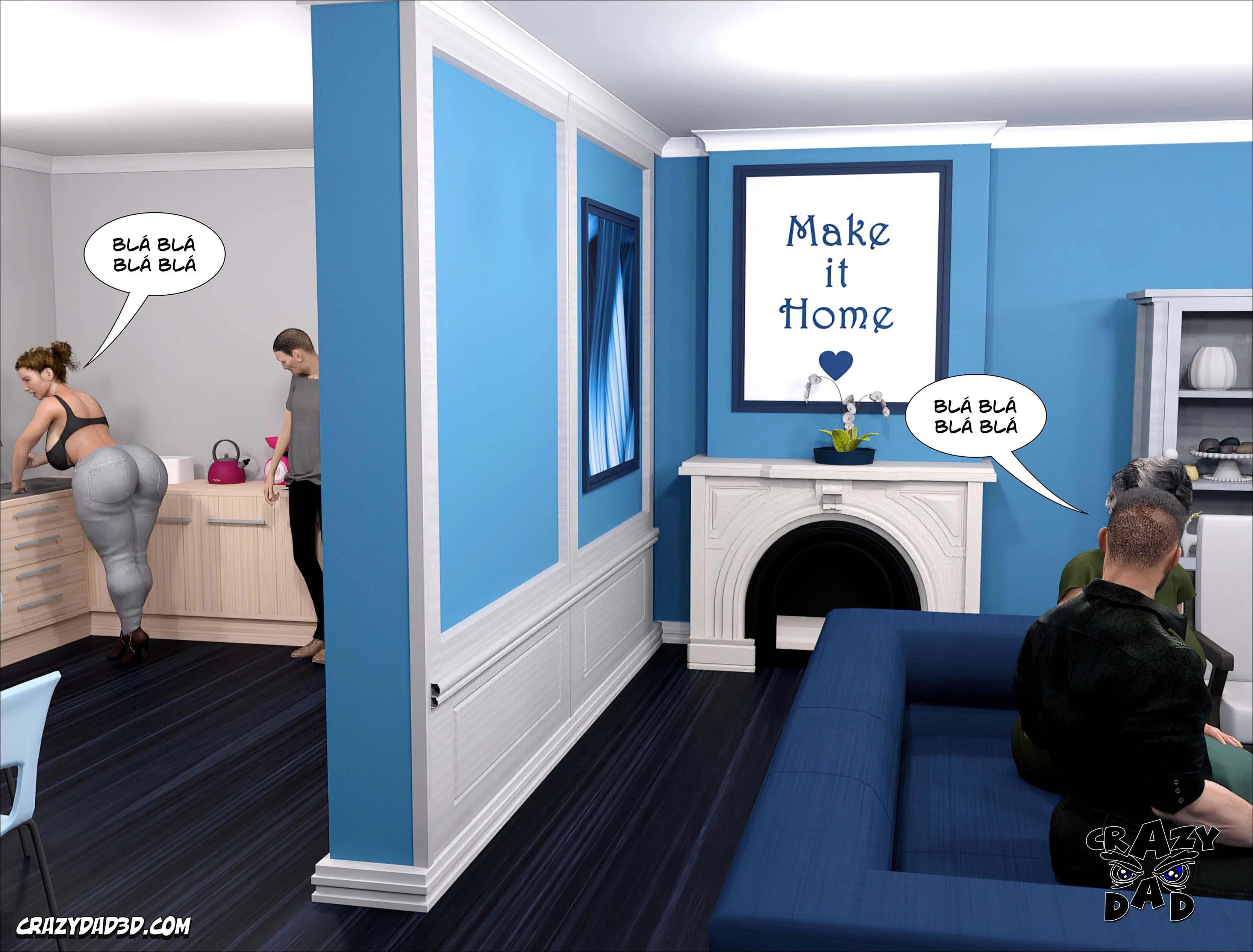 Father-In-Law At Home [CrazyDad3D] - Chapter 31 — Page 22