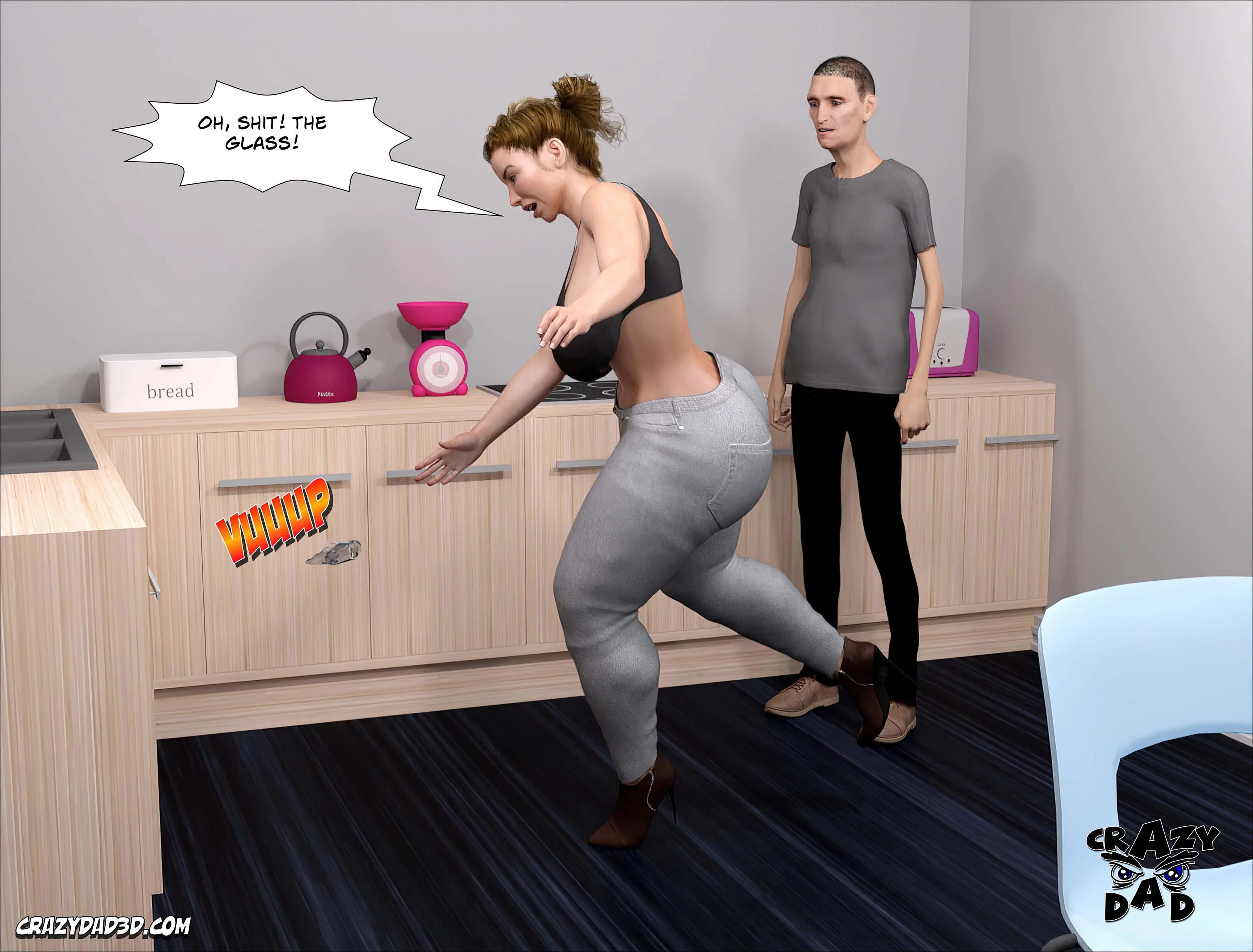 Father-In-Law At Home [CrazyDad3D] - Chapter 31 — Page 37