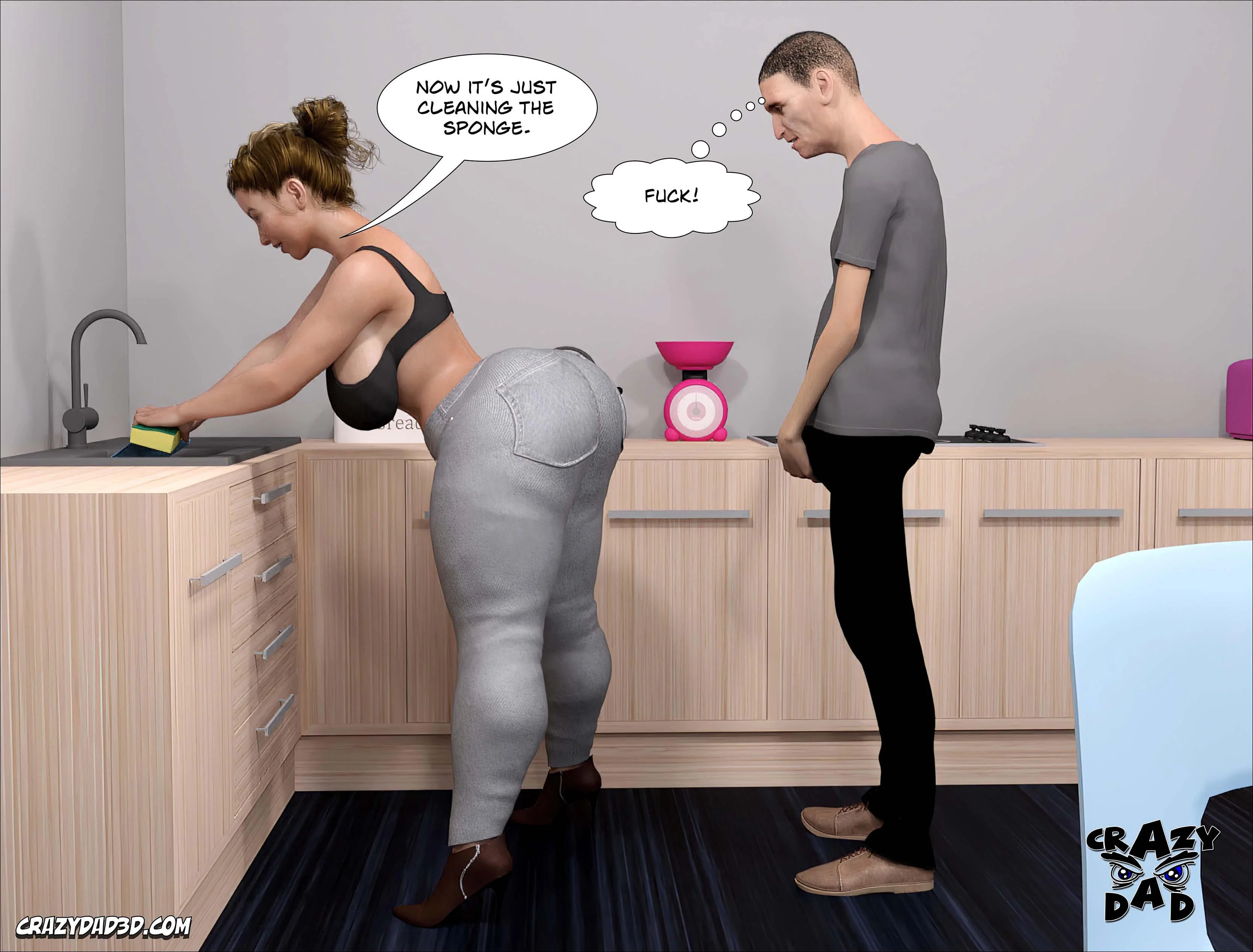 Father-In-Law At Home [CrazyDad3D] - Chapter 31 — Page 57