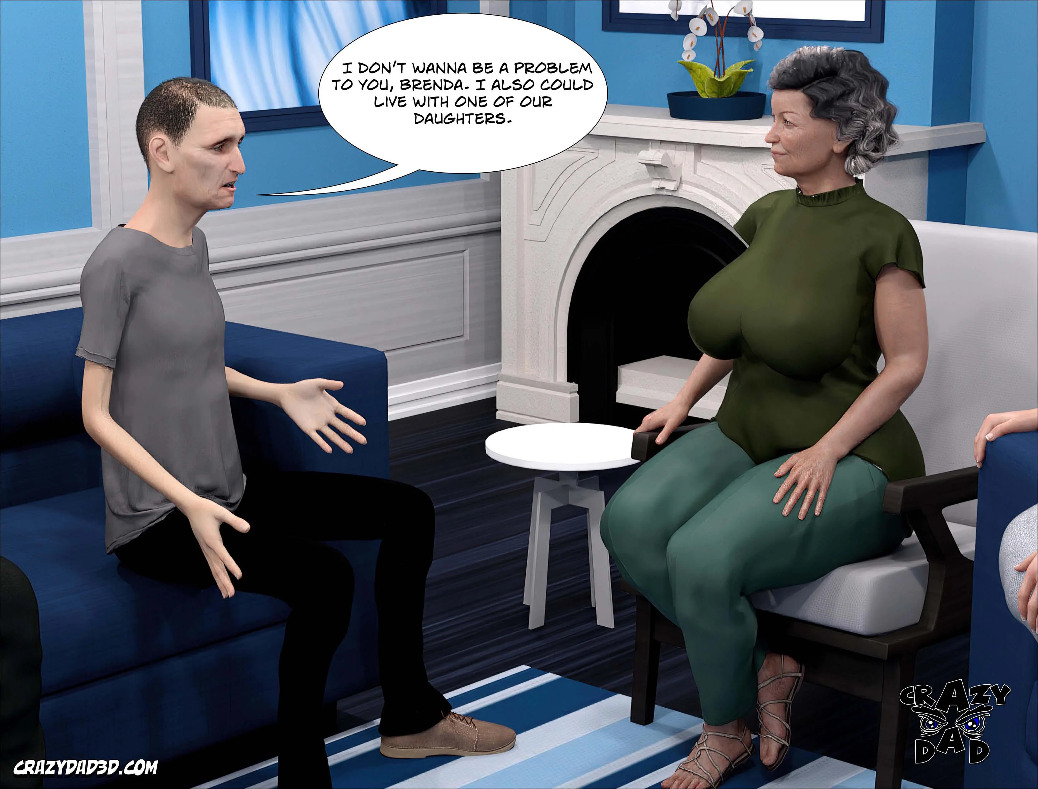 Father-In-Law At Home [CrazyDad3D] - Chapter 31 — Page 7