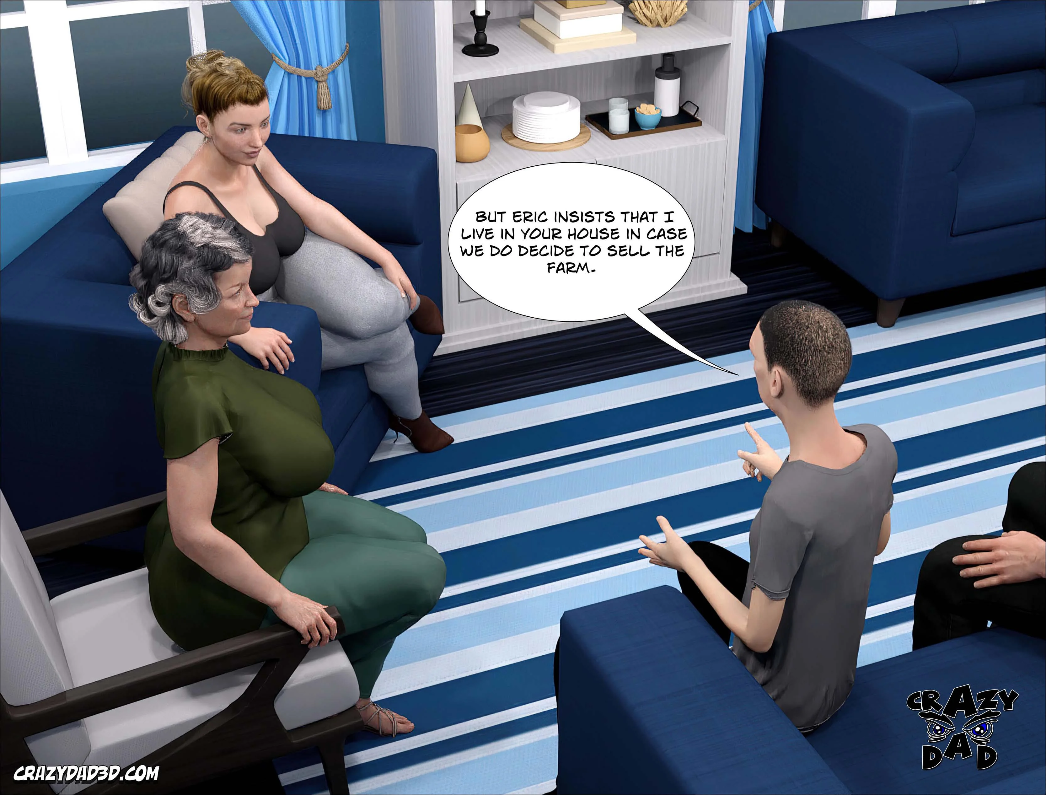 Father-In-Law At Home [CrazyDad3D] - Chapter 31 — Page 9