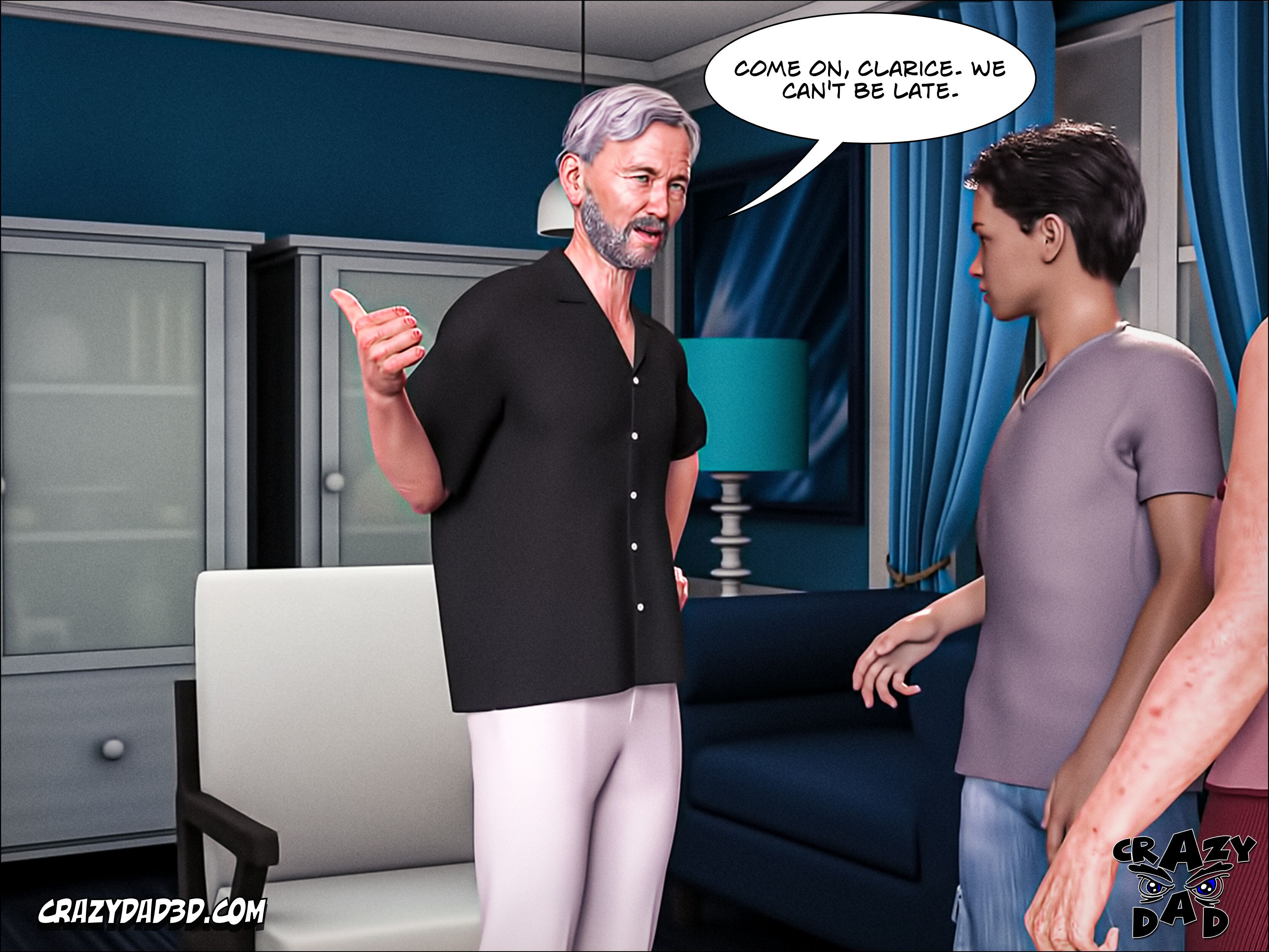 Father-In-Law At Home [CrazyDad3D] - Chapter 16 — Page 6