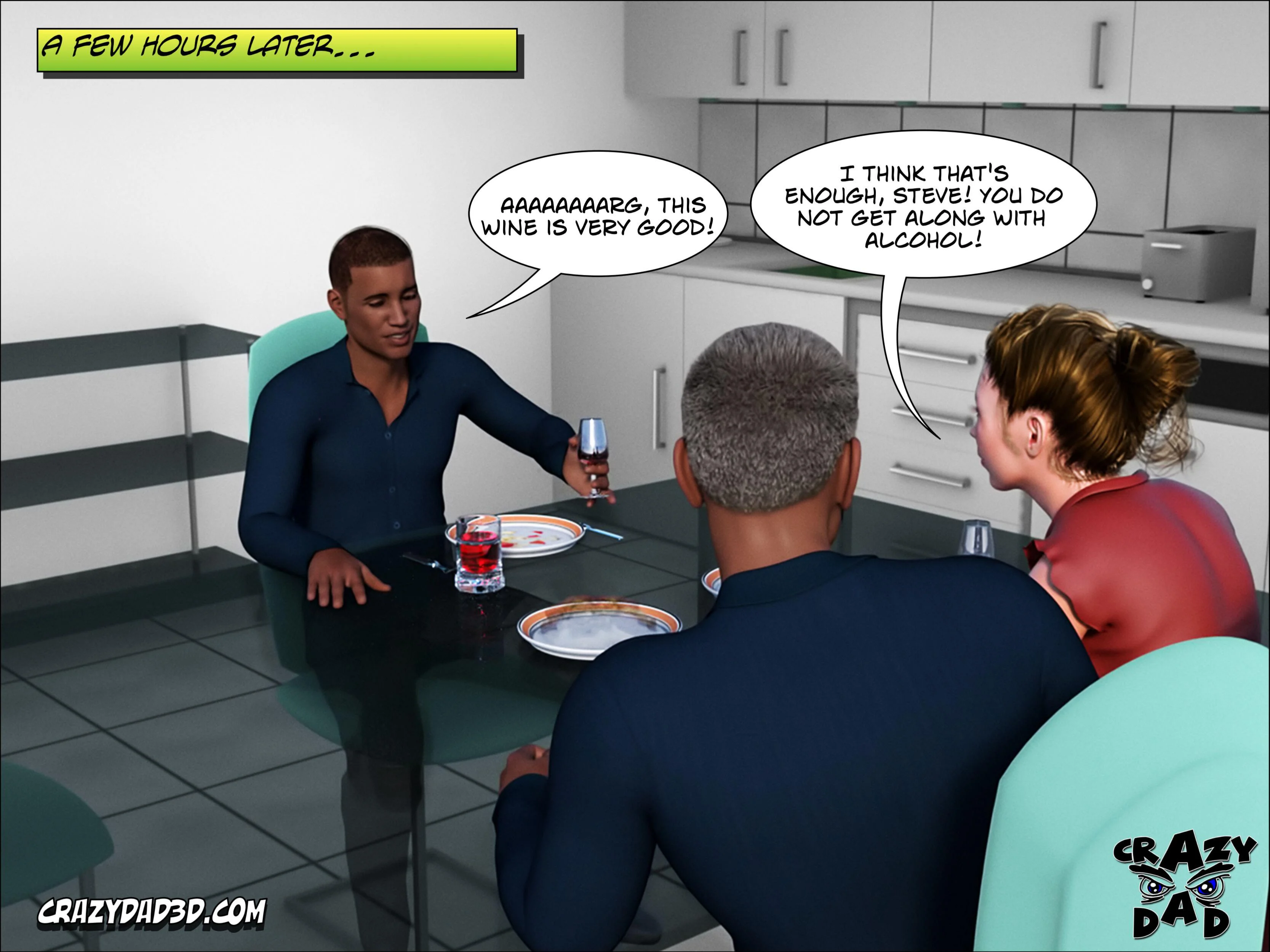 Father-In-Law At Home [CrazyDad3D] - Chapter 3 — Page 57