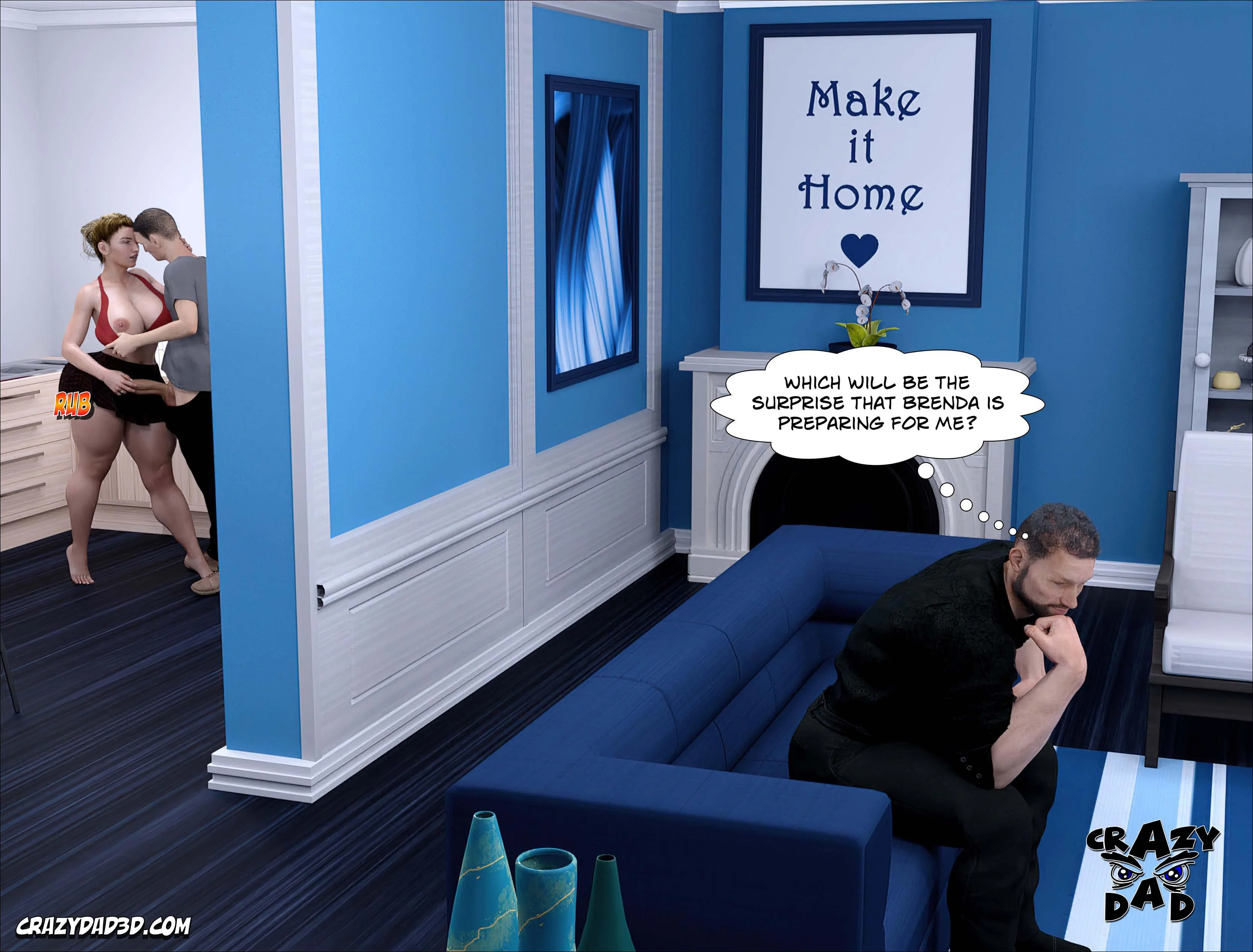 Father-In-Law At Home [CrazyDad3D] - Chapter 34 — Page 24