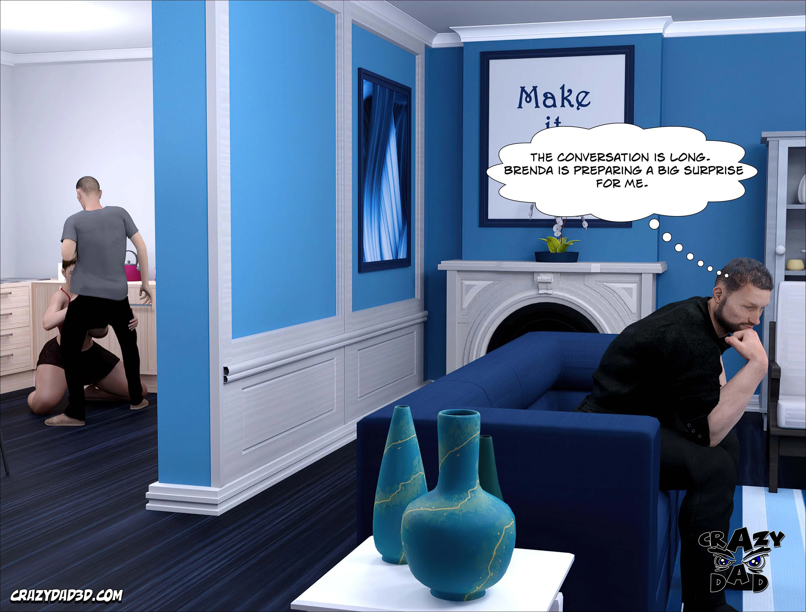 Father-In-Law At Home [CrazyDad3D] - Chapter 34 — Page 36