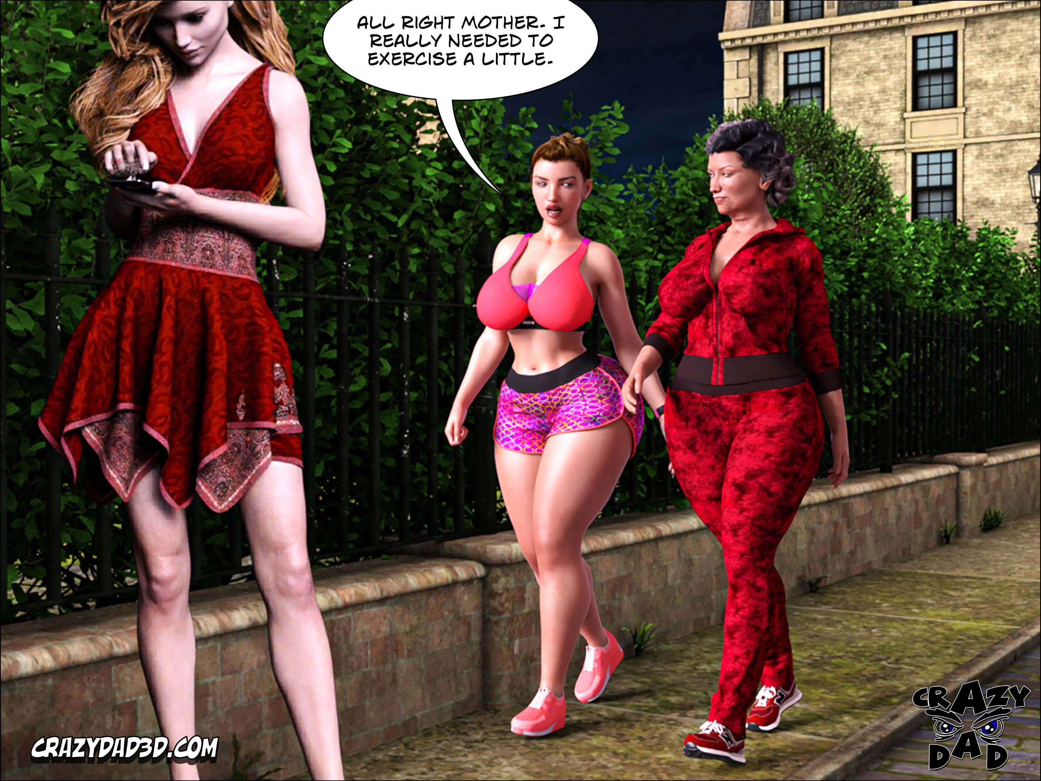 Father-In-Law At Home [CrazyDad3D] - Chapter 22 — Page 4