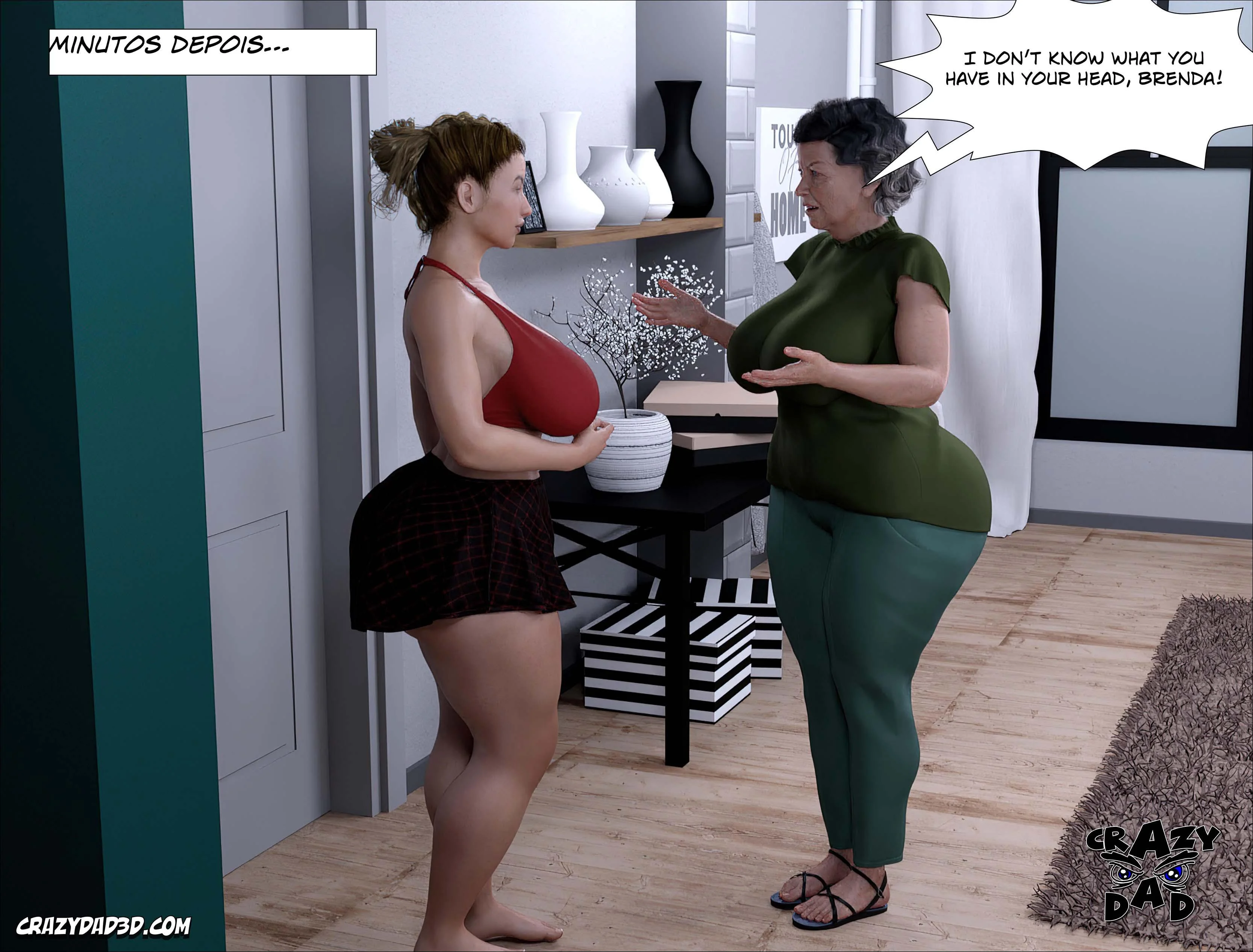 Father-In-Law At Home [CrazyDad3D] - Chapter 33 — Page 12