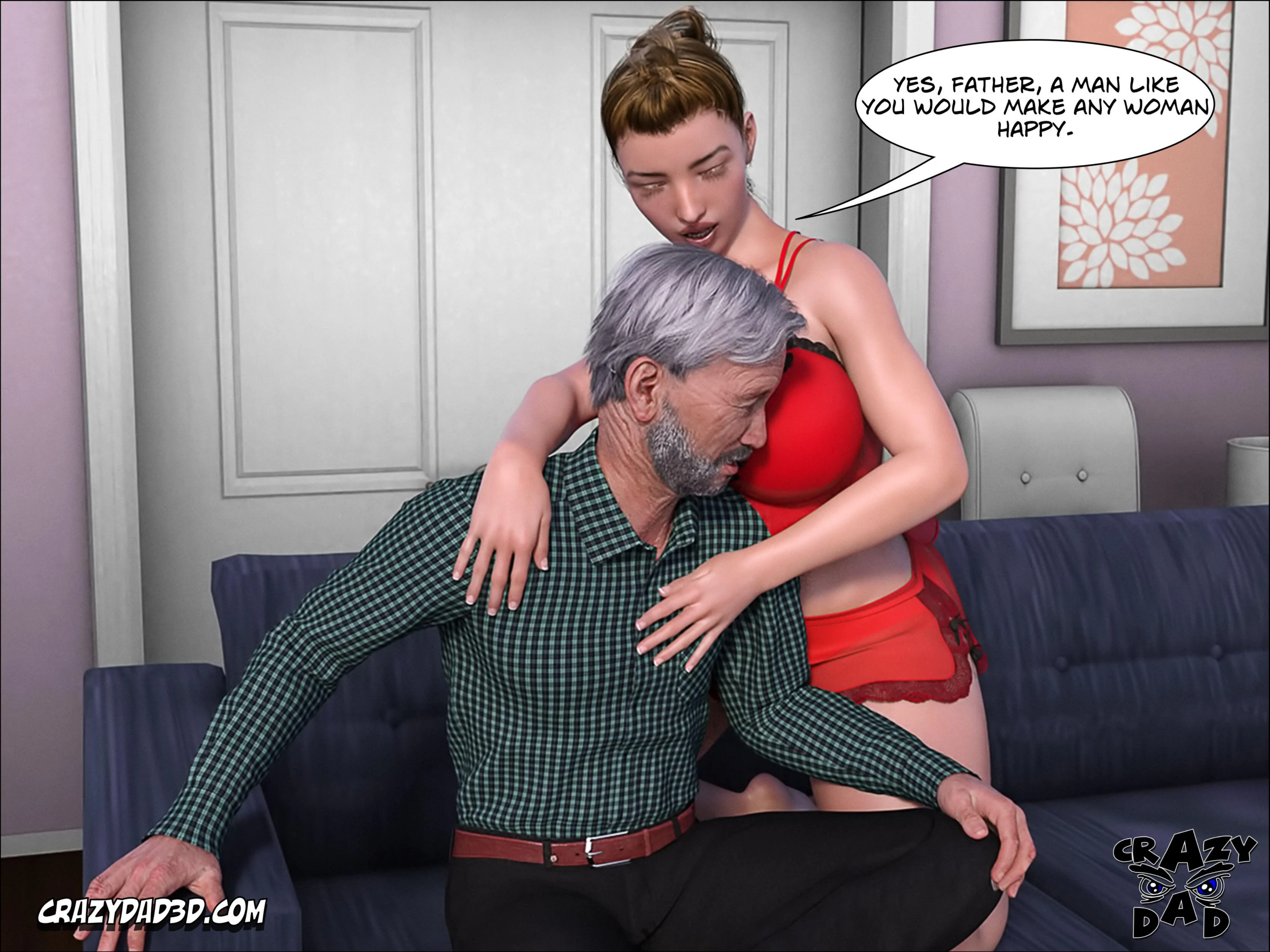 Father-In-Law At Home [CrazyDad3D] - Chapter 6 — Page 45