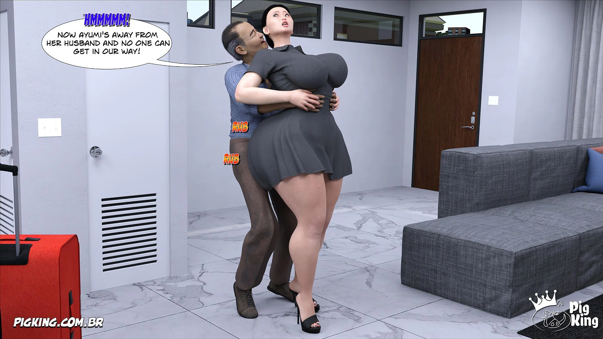 Kobayashi Family [CrazyDad3D] - Chapter 2 — Page 27