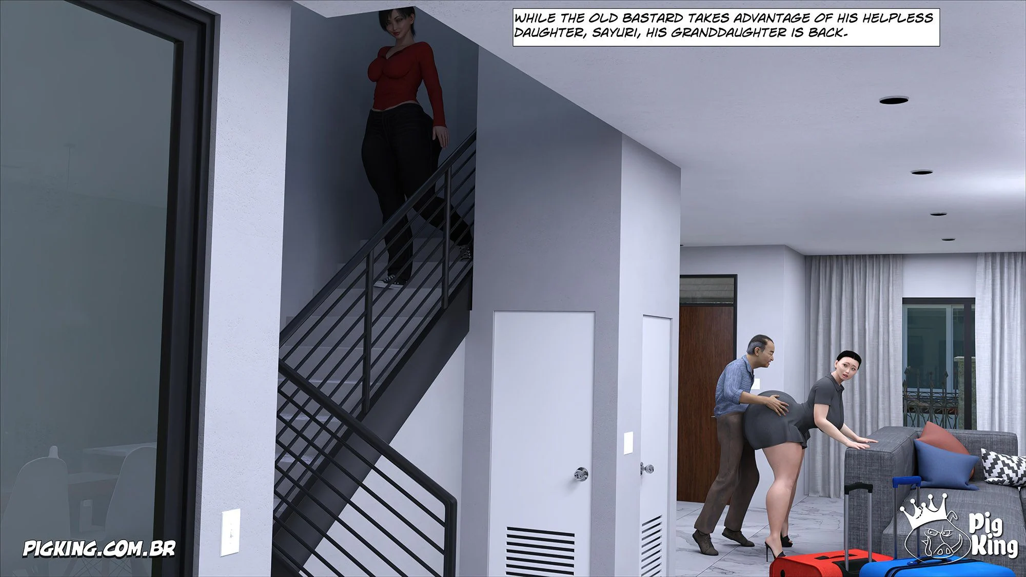 Kobayashi Family [CrazyDad3D] - Chapter 2 — Page 52