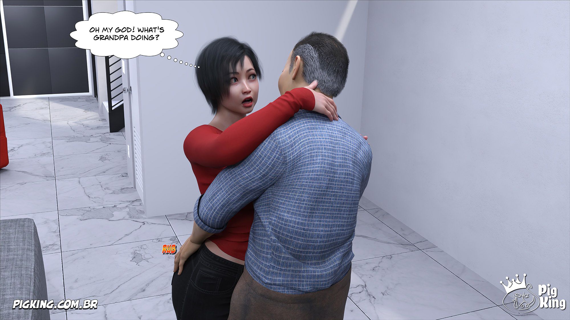 Kobayashi Family [CrazyDad3D] - Chapter 2 — Page 73