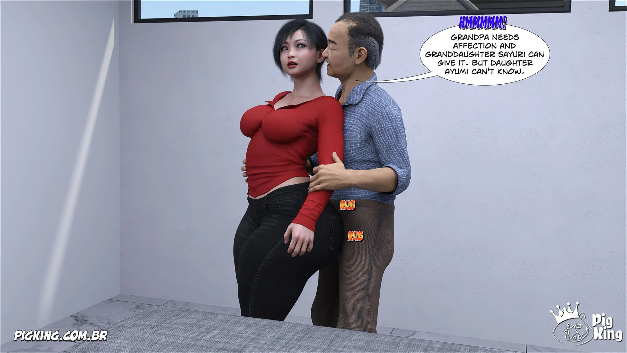 Kobayashi Family [CrazyDad3D] - Chapter 2 — Page 83