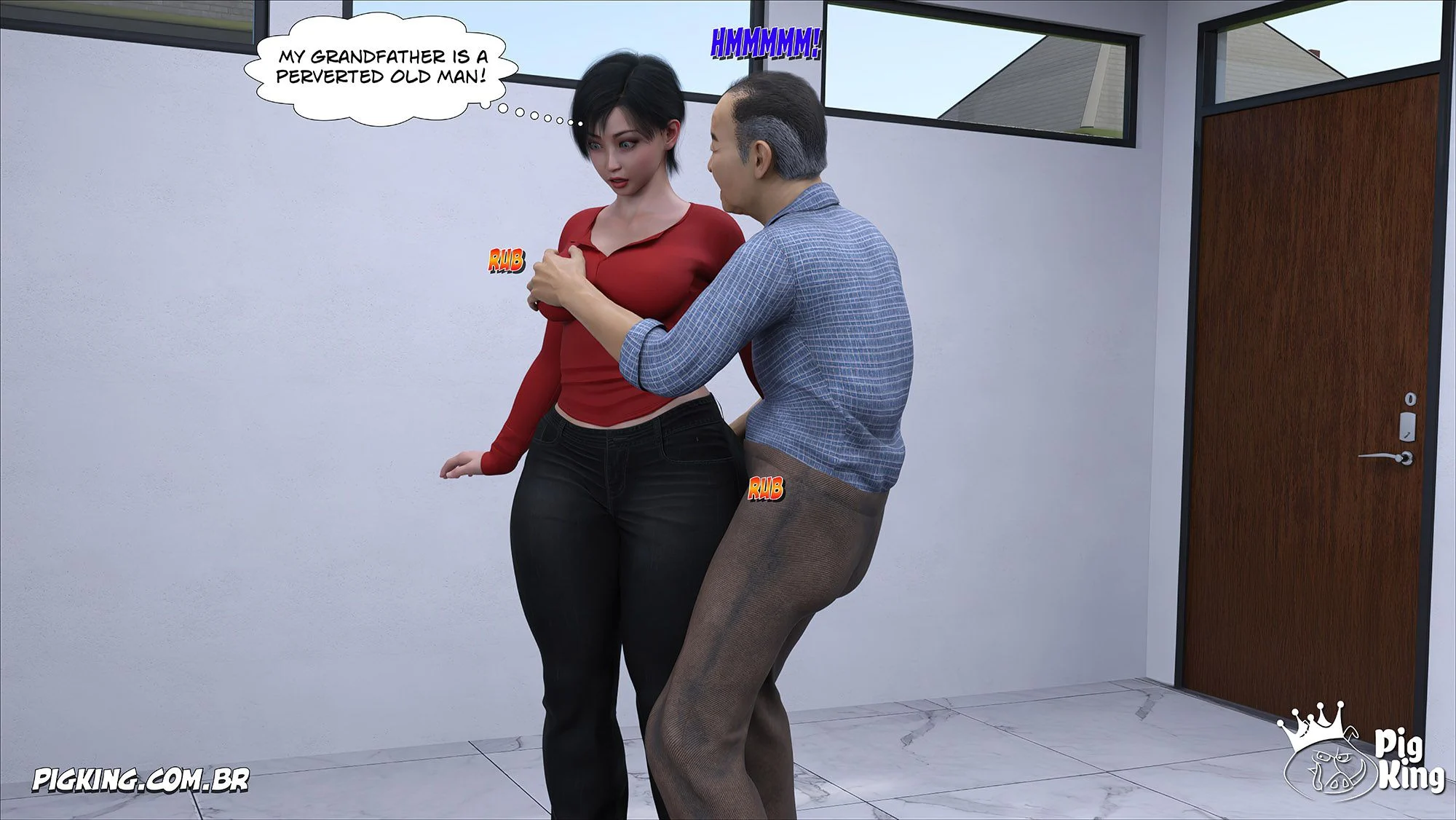 Kobayashi Family [CrazyDad3D] - Chapter 2 — Page 88