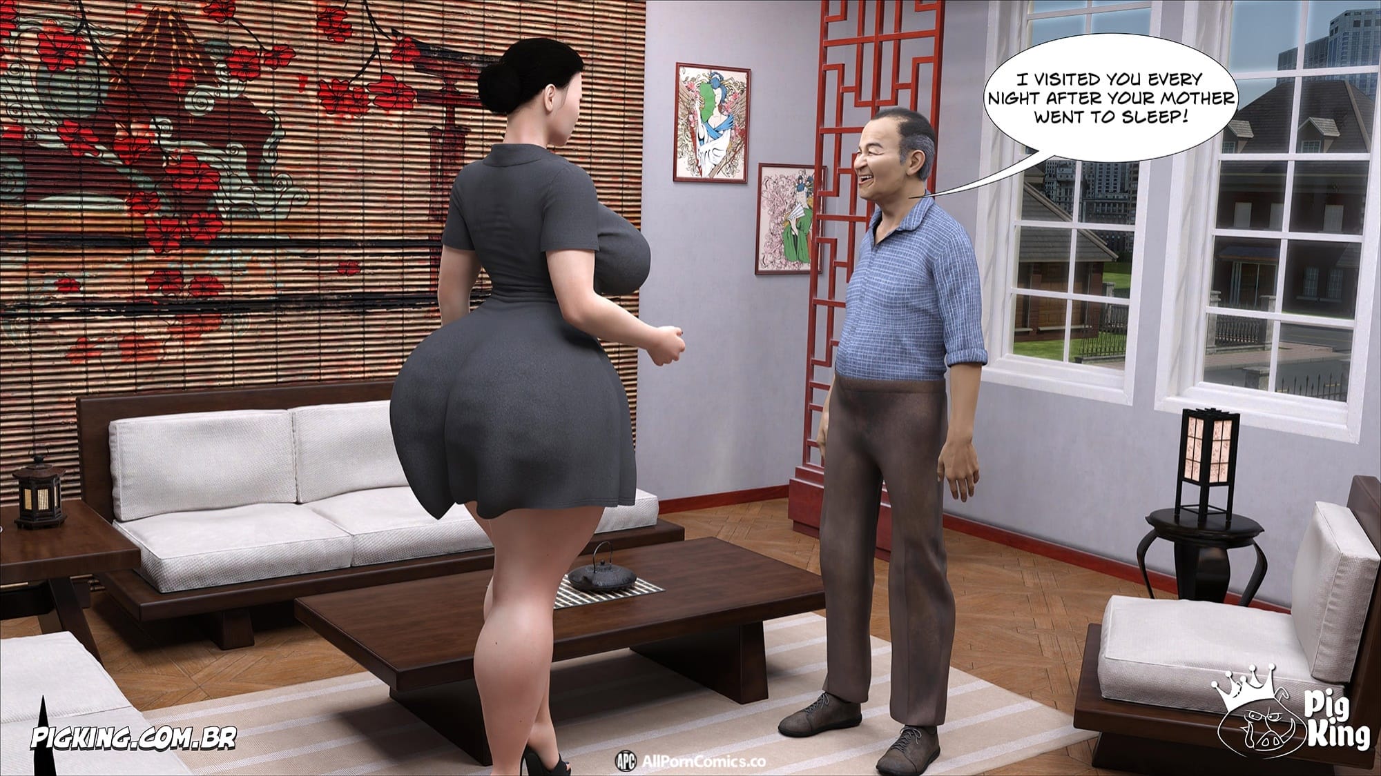 Kobayashi Family [CrazyDad3D] - Chapter 4 — Page 34