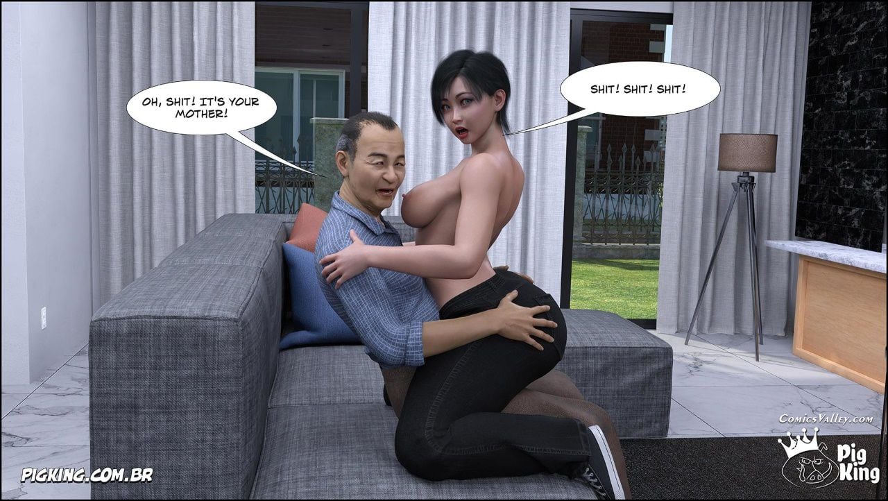 Kobayashi Family [CrazyDad3D] - Chapter 3 — Page 101