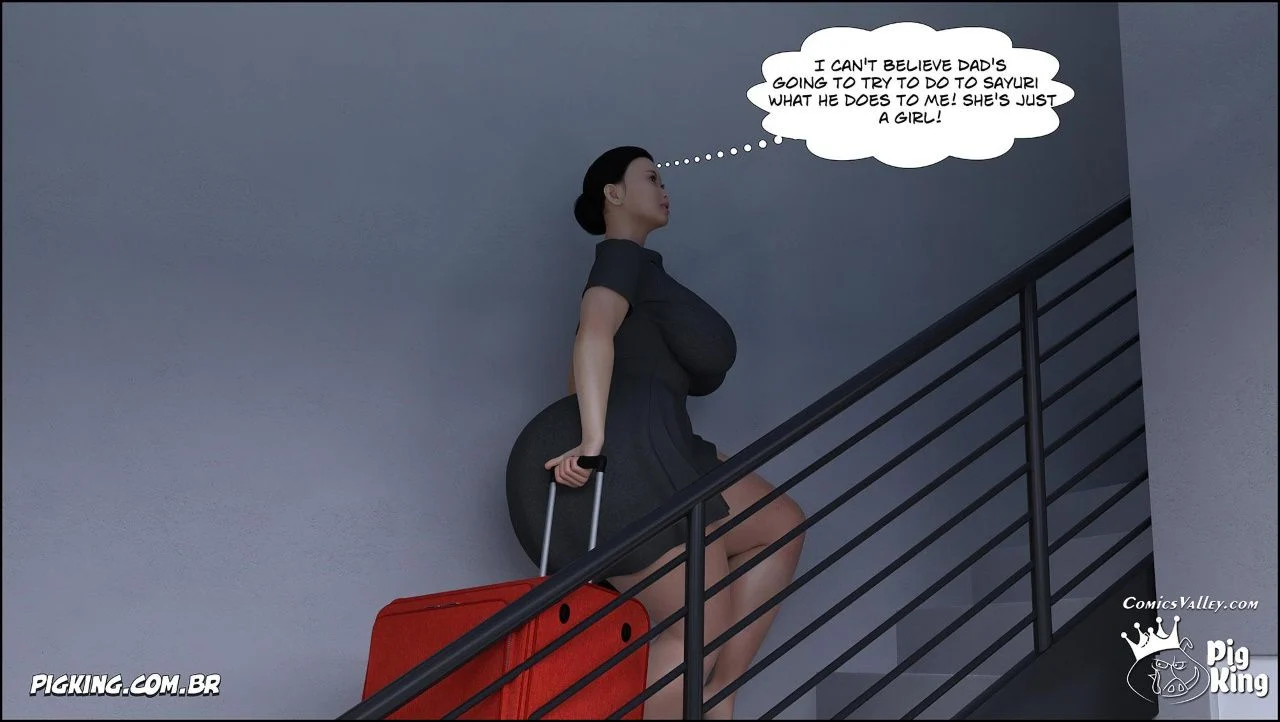 Kobayashi Family [CrazyDad3D] - Chapter 3 — Page 18