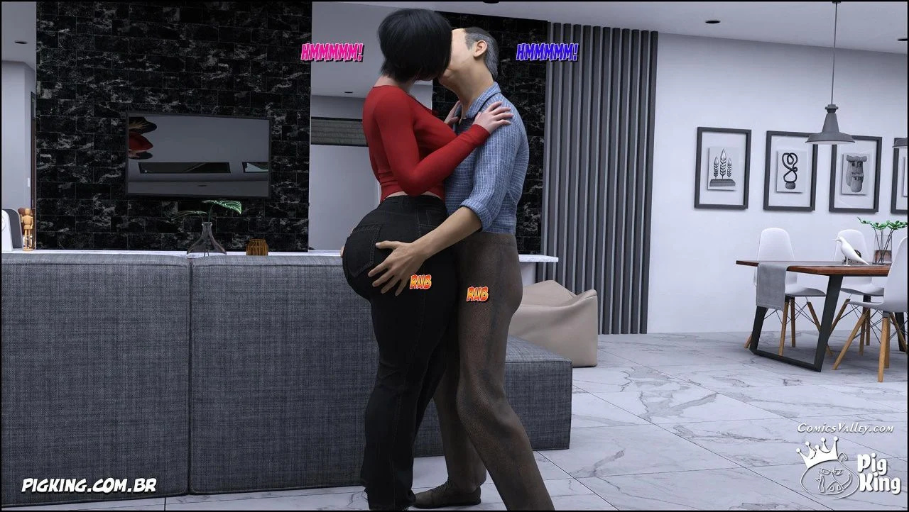 Kobayashi Family [CrazyDad3D] - Chapter 3 — Page 34