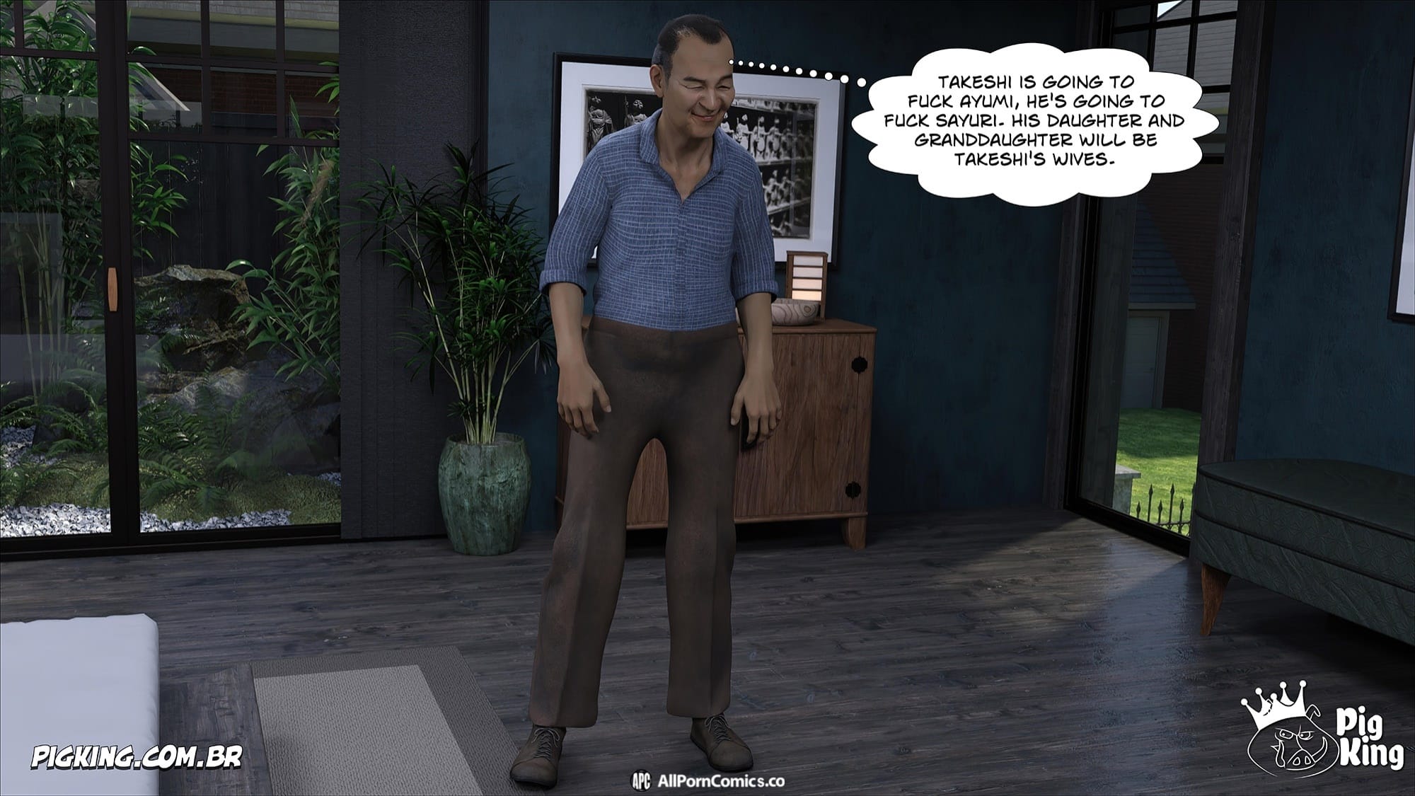 Kobayashi Family [CrazyDad3D] - Chapter 6 — Page 61