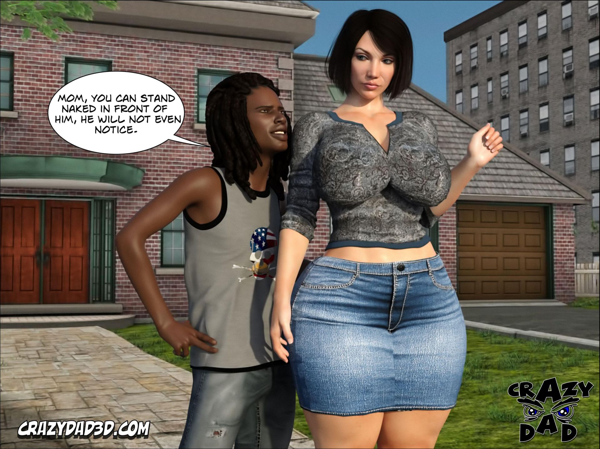 Foster Mother [CrazyDad3D] - Chapter 4 — Page 4