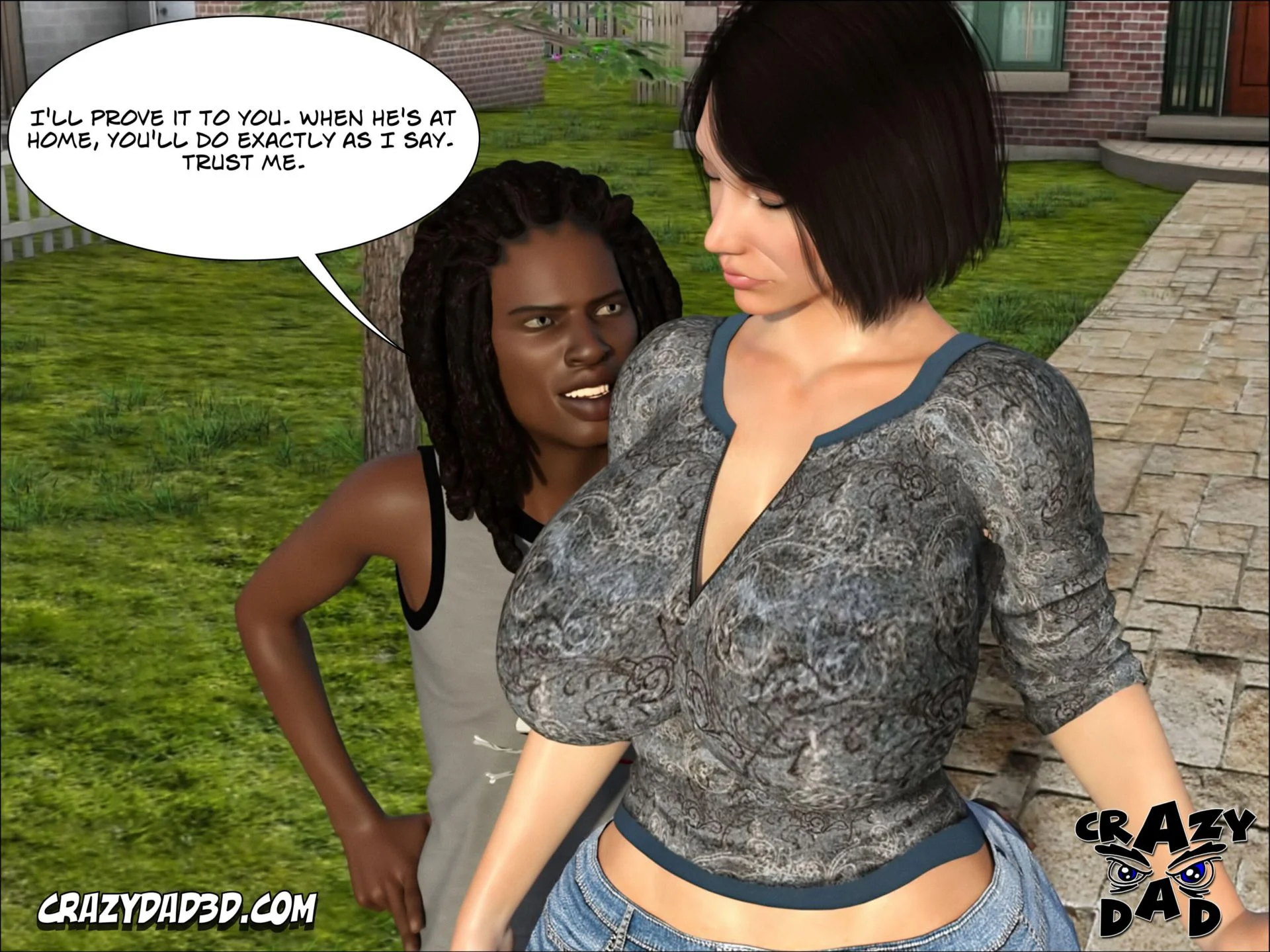 Foster Mother [CrazyDad3D] - Chapter 4 — Page 7