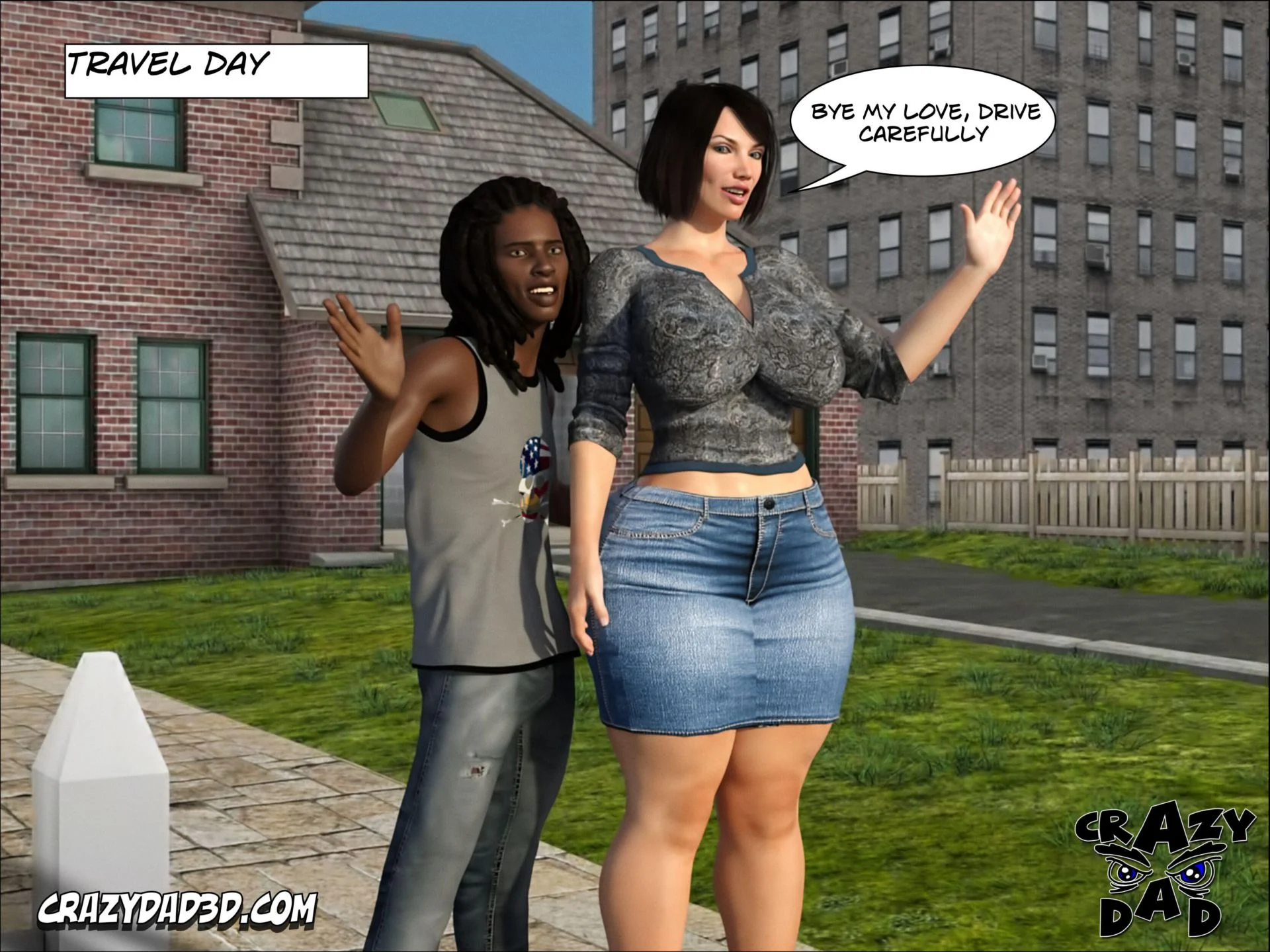 Foster Mother [CrazyDad3D] - Chapter 4 — Page 70