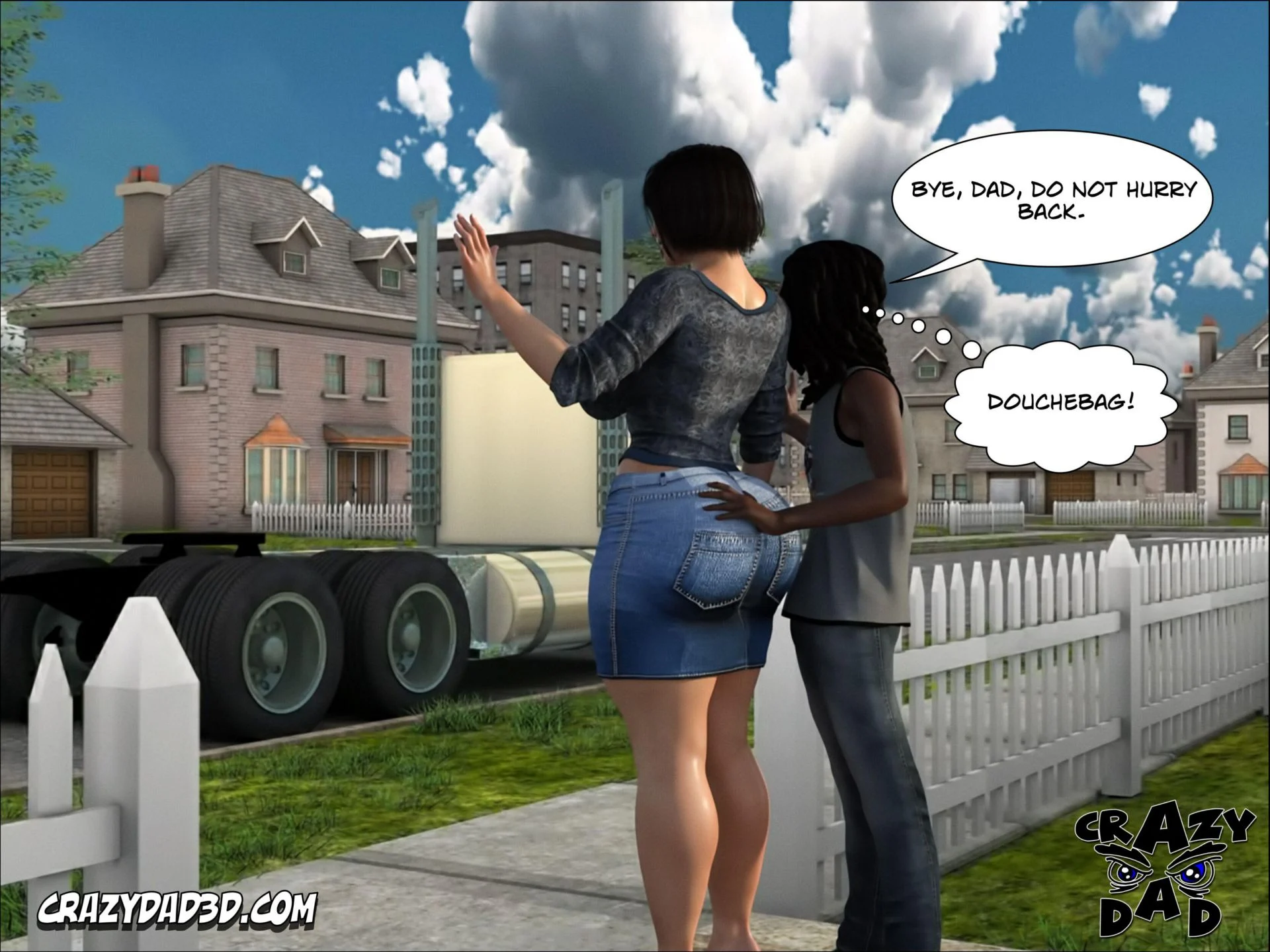 Foster Mother [CrazyDad3D] - Chapter 4 — Page 71