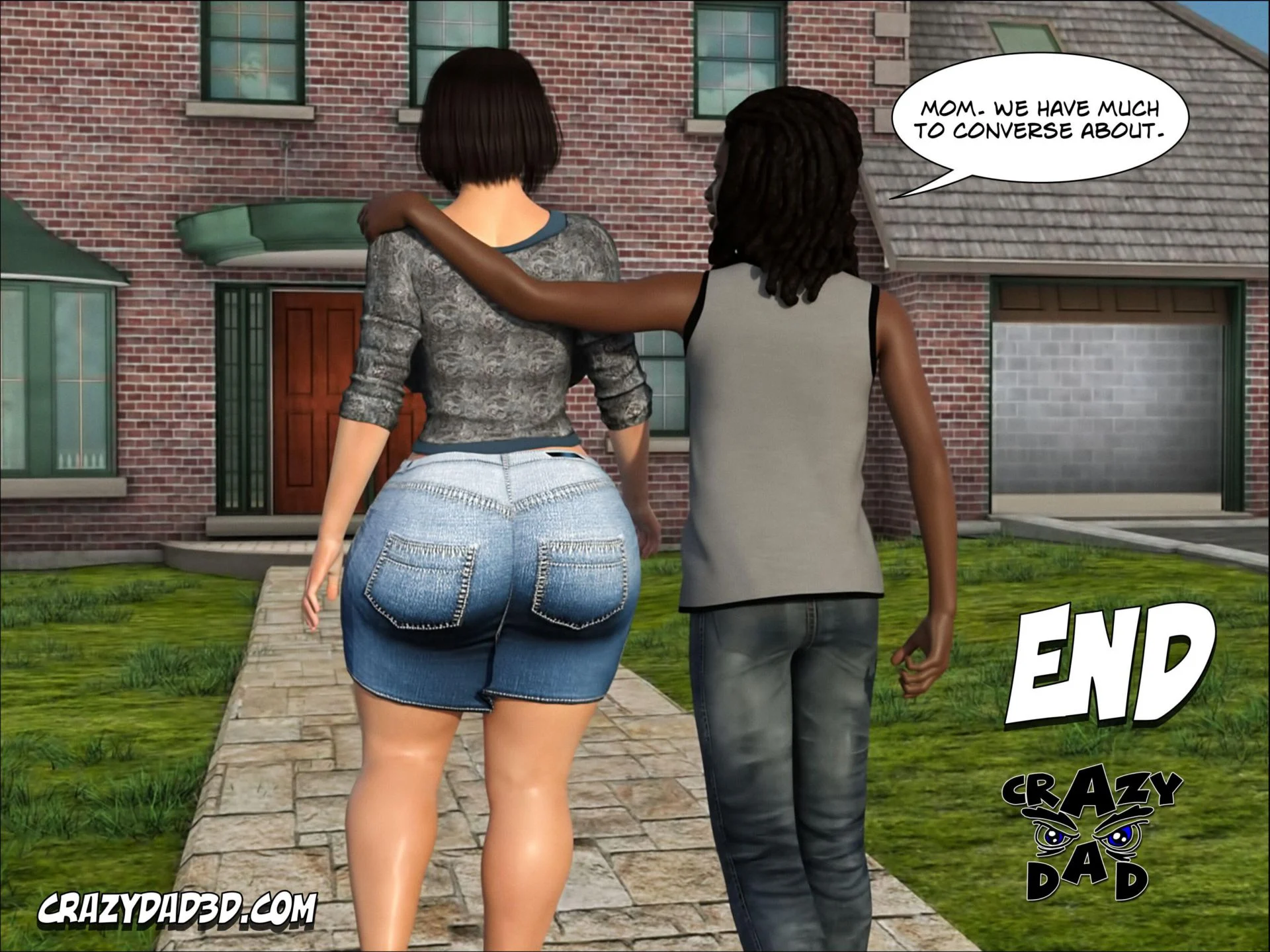 Foster Mother [CrazyDad3D] - Chapter 4 — Page 74