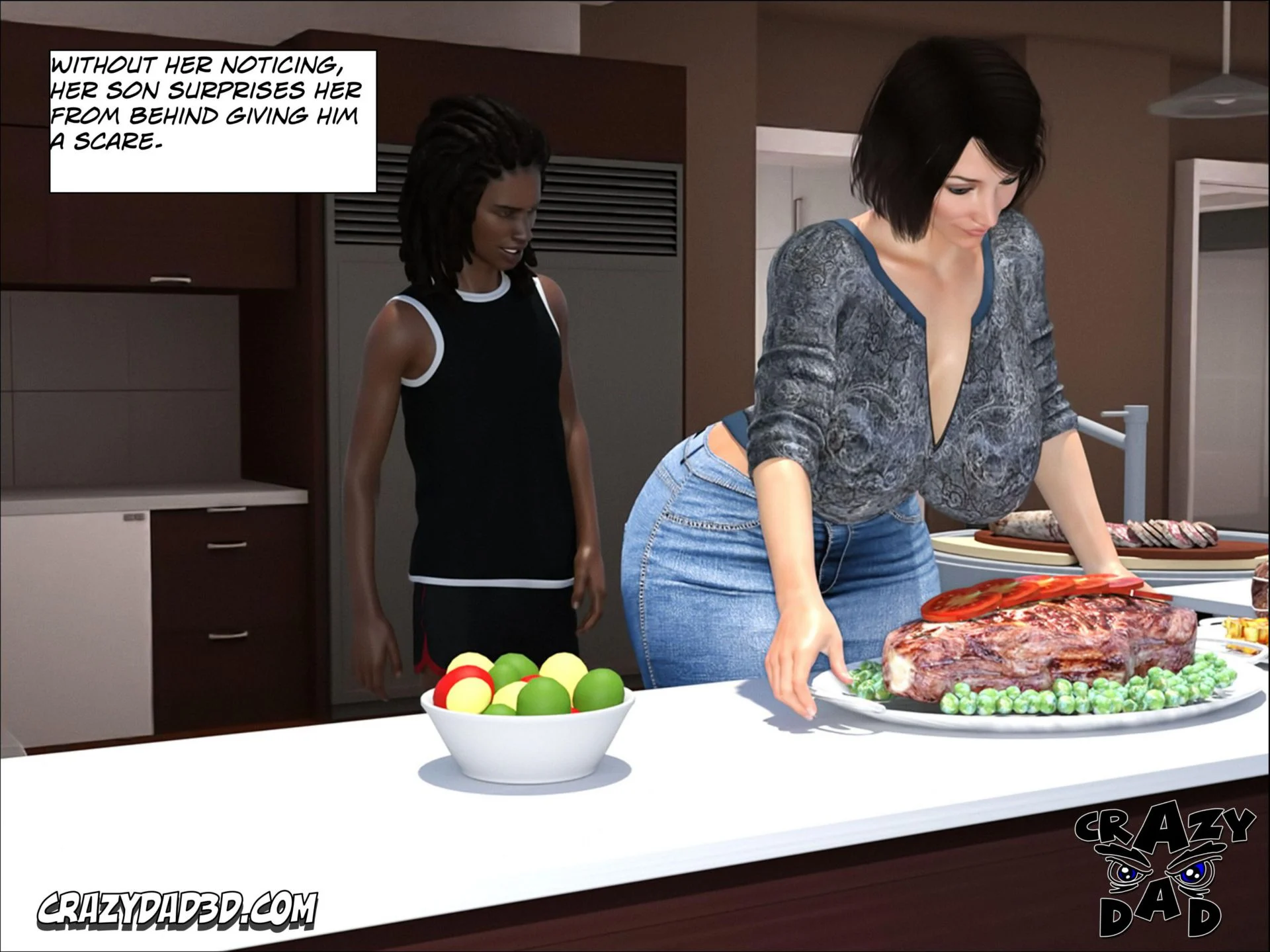 Foster Mother [CrazyDad3D] - Chapter 6 — Page 4