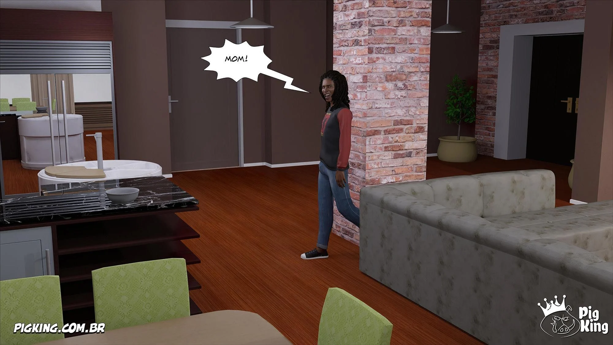 Foster Mother [CrazyDad3D] - Chapter 45 — Page 5