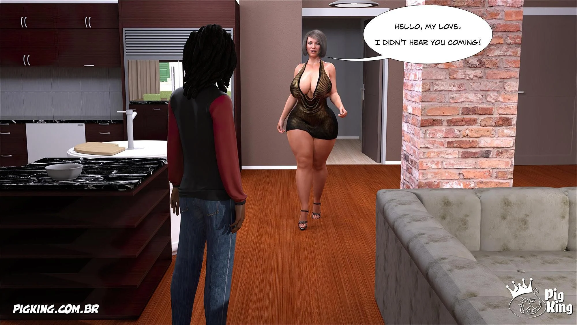 Foster Mother [CrazyDad3D] - Chapter 45 — Page 9