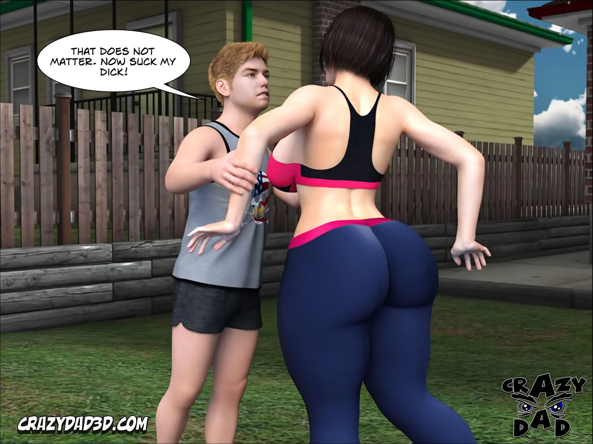 Foster Mother [CrazyDad3D] - Chapter 10 — Page 14