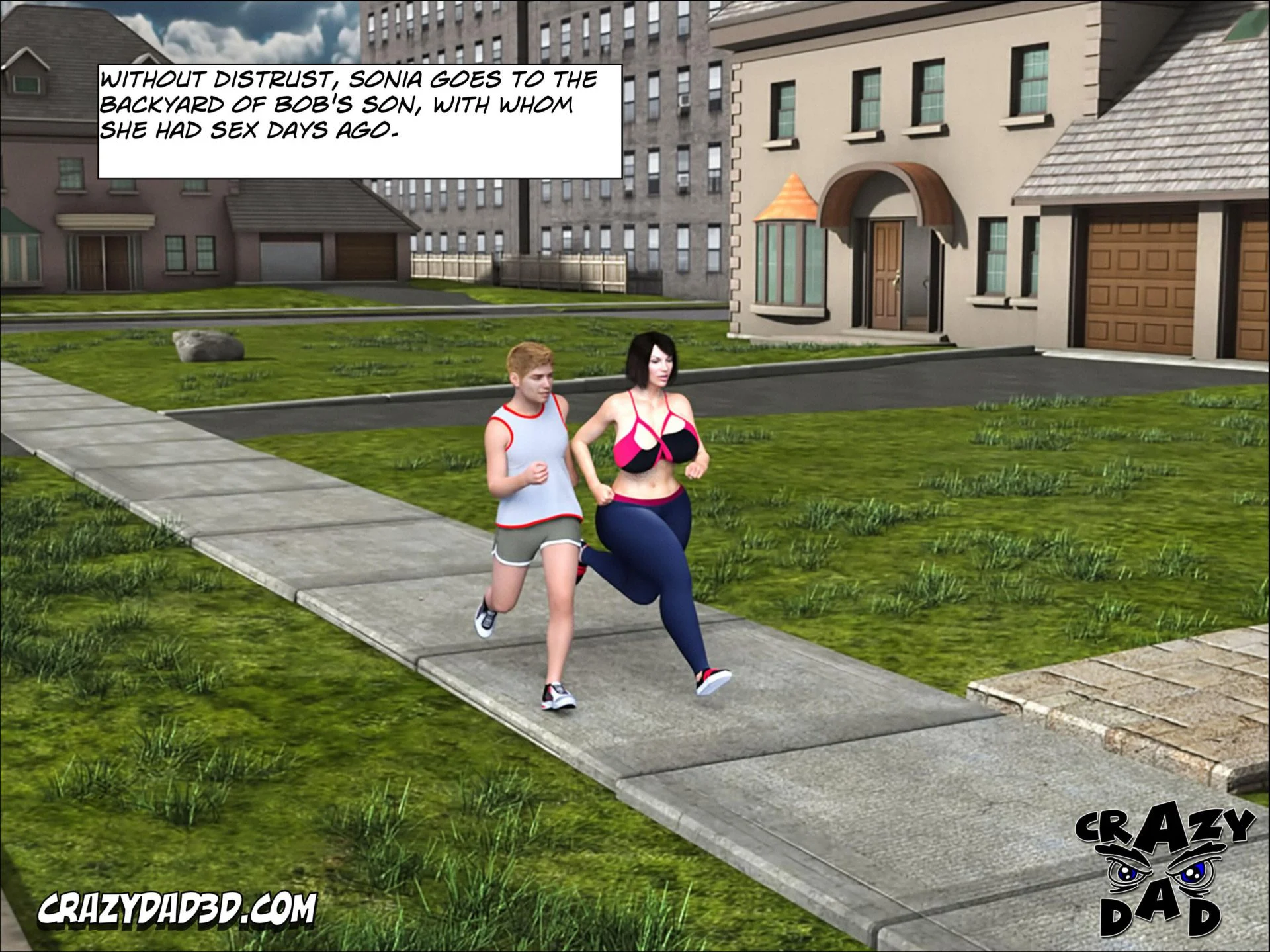 Foster Mother [CrazyDad3D] - Chapter 10 — Page 8