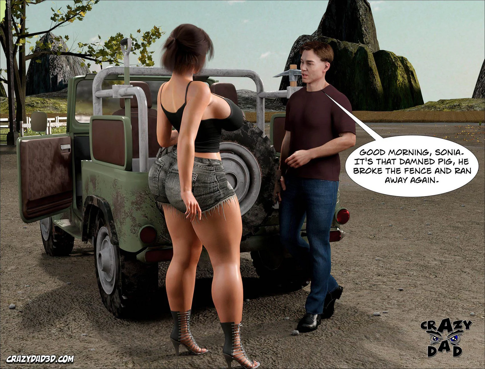 Foster Mother [CrazyDad3D] - Chapter 31 — Page 9