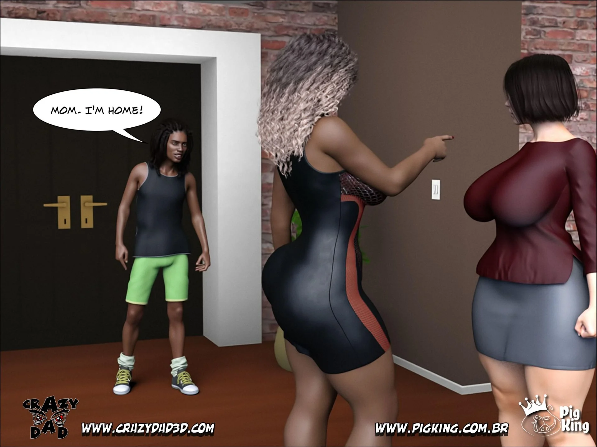 Foster Mother [CrazyDad3D] - Chapter 14 — Page 42