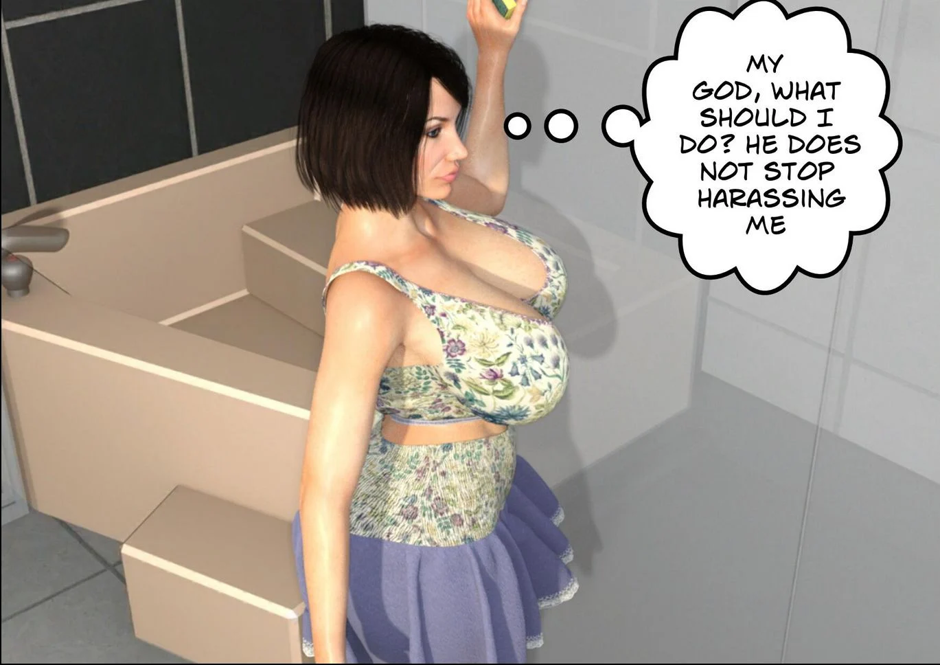 Foster Mother [CrazyDad3D] - Chapter 2 — Page 21