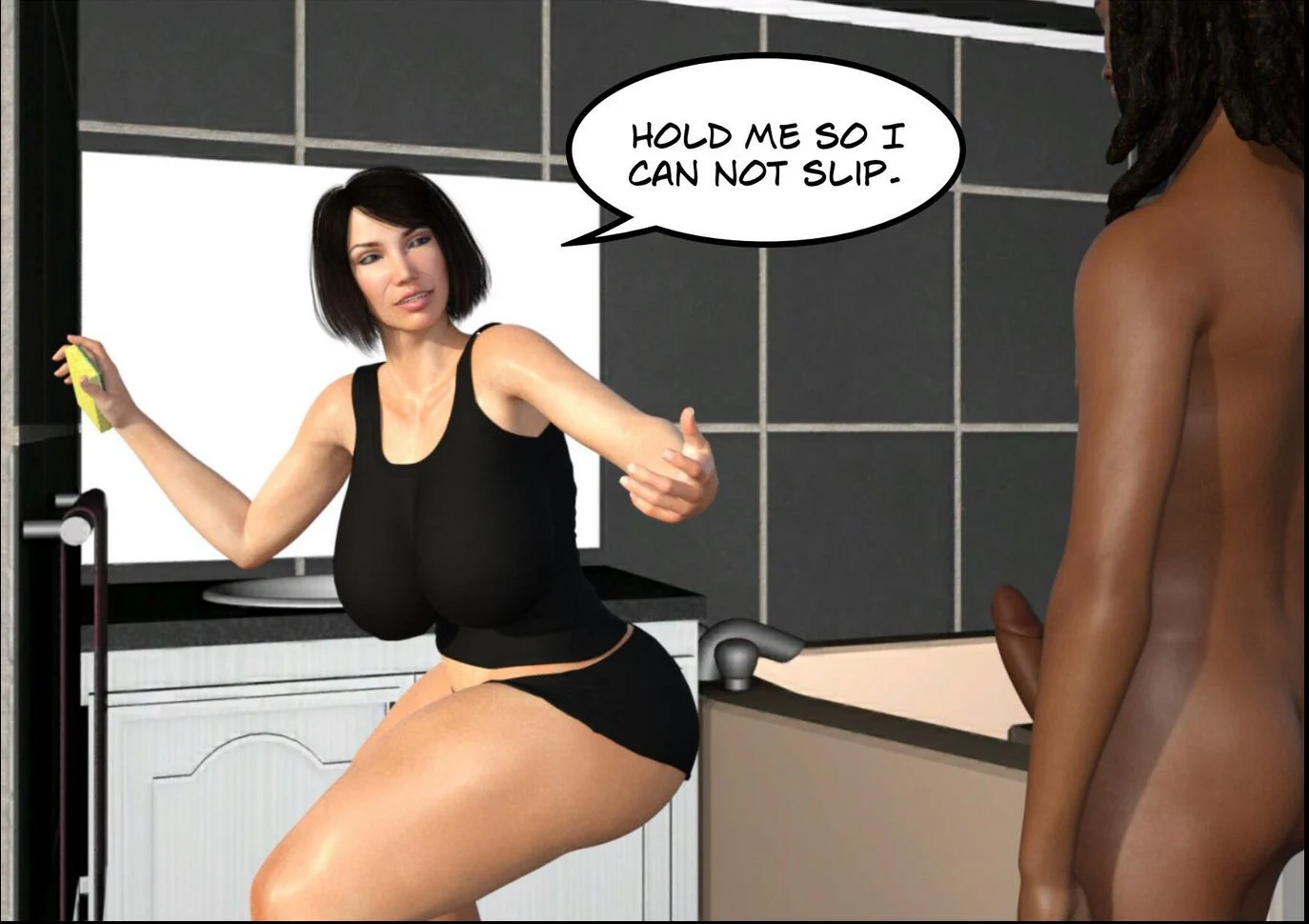 Foster Mother [CrazyDad3D] - Chapter 2 — Page 33