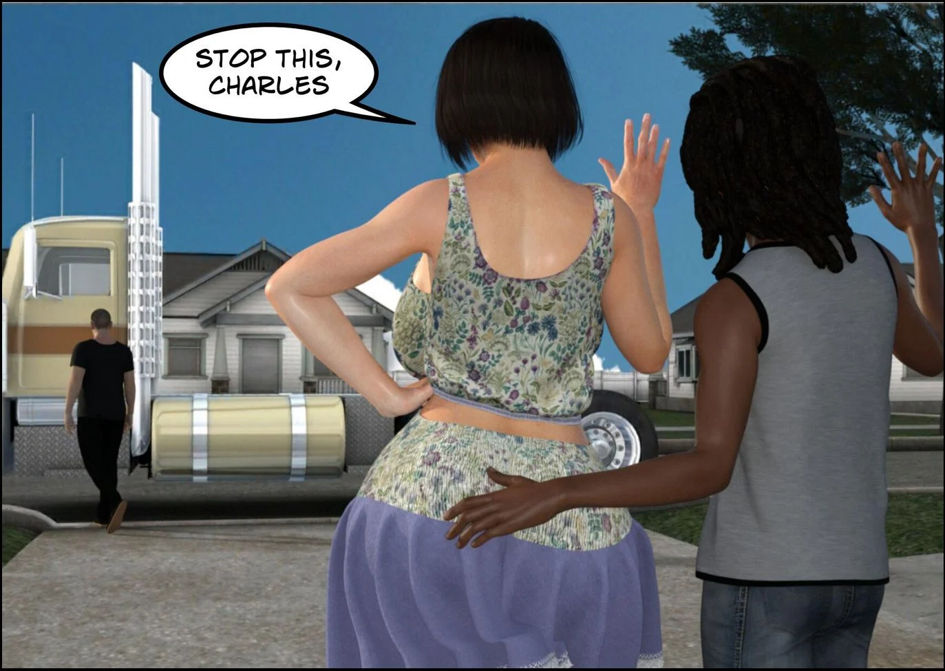 Foster Mother [CrazyDad3D] - Chapter 2 — Page 5