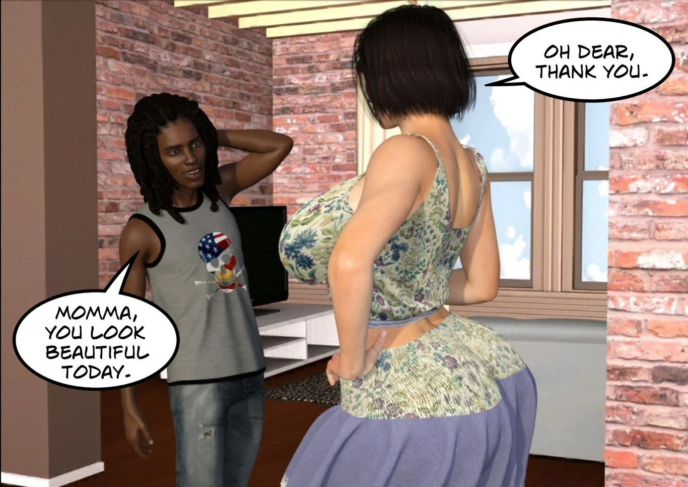 Foster Mother [CrazyDad3D] - Chapter 2 — Page 9