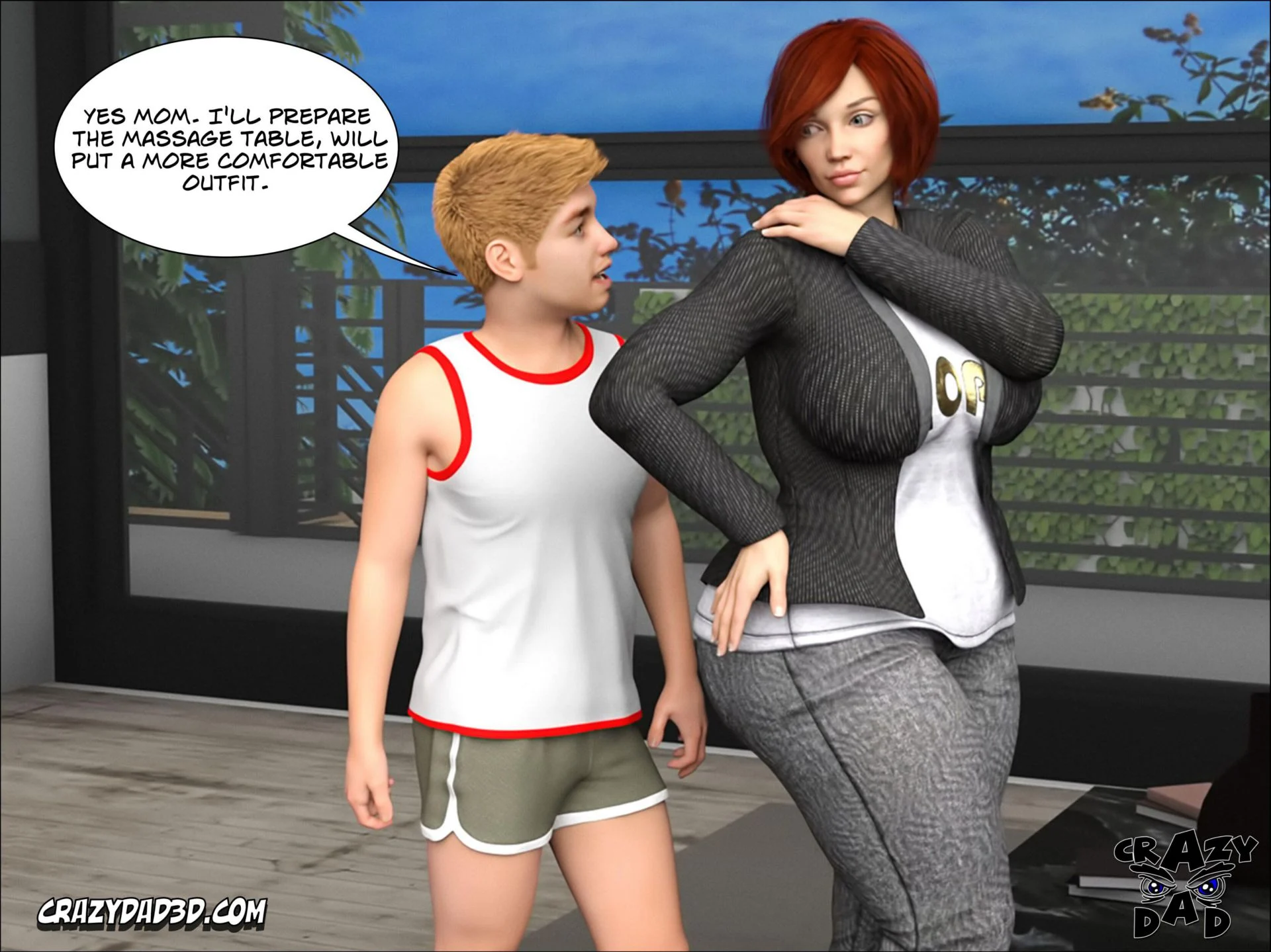 Foster Mother [CrazyDad3D] - Chapter 12 — Page 10