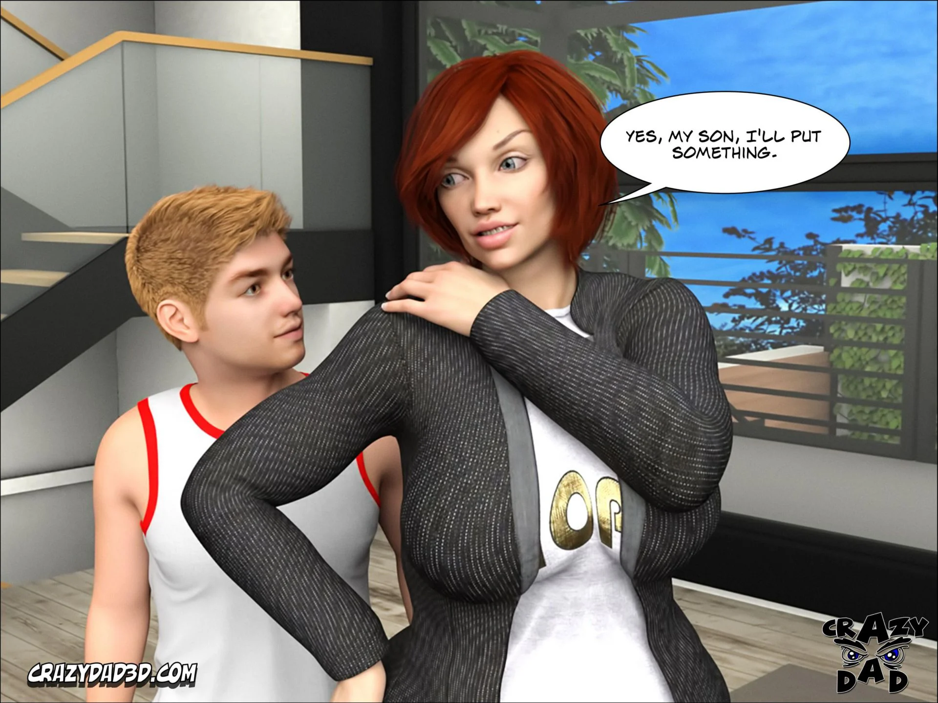 Foster Mother [CrazyDad3D] - Chapter 12 — Page 11