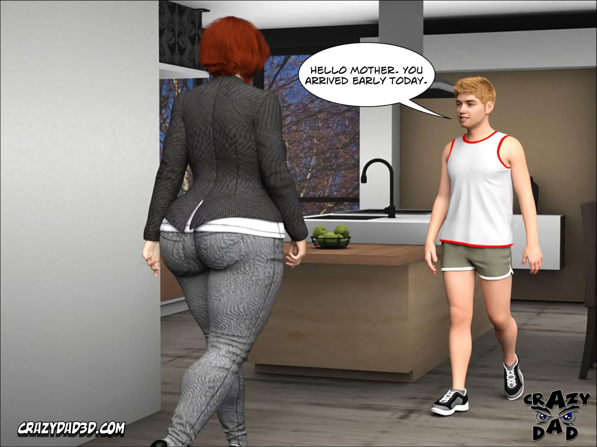 Foster Mother [CrazyDad3D] - Chapter 12 — Page 6
