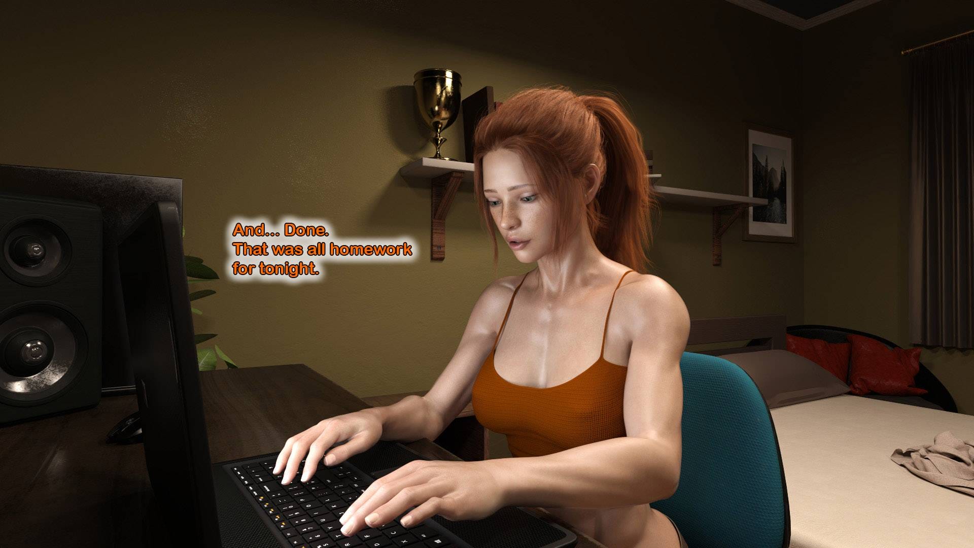 MILF Breeder [Serge3DX] - Chapter 1 — Page 57