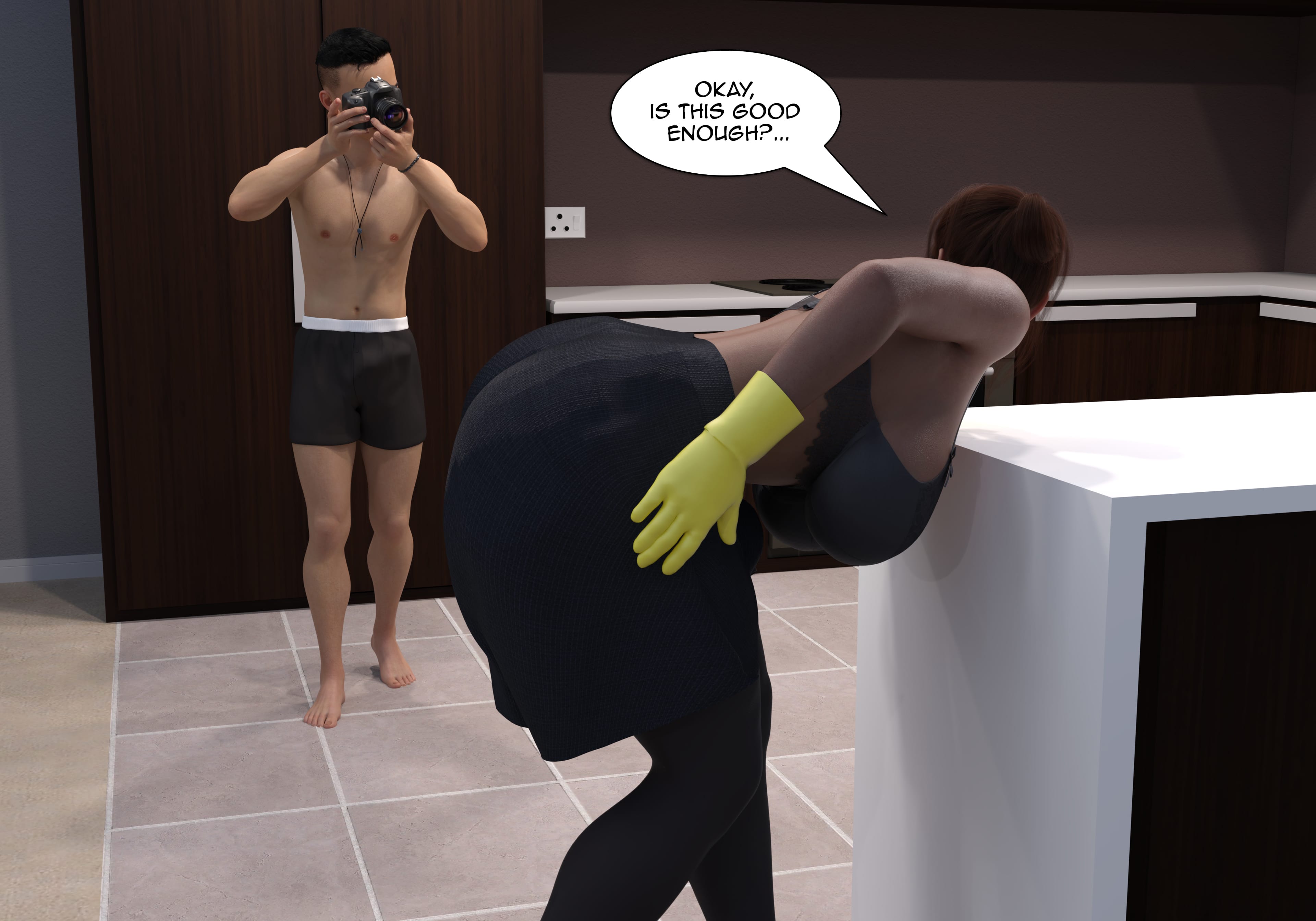 My Mom Is A Porn Star [NandoF] - Chapter 2 — Page 132