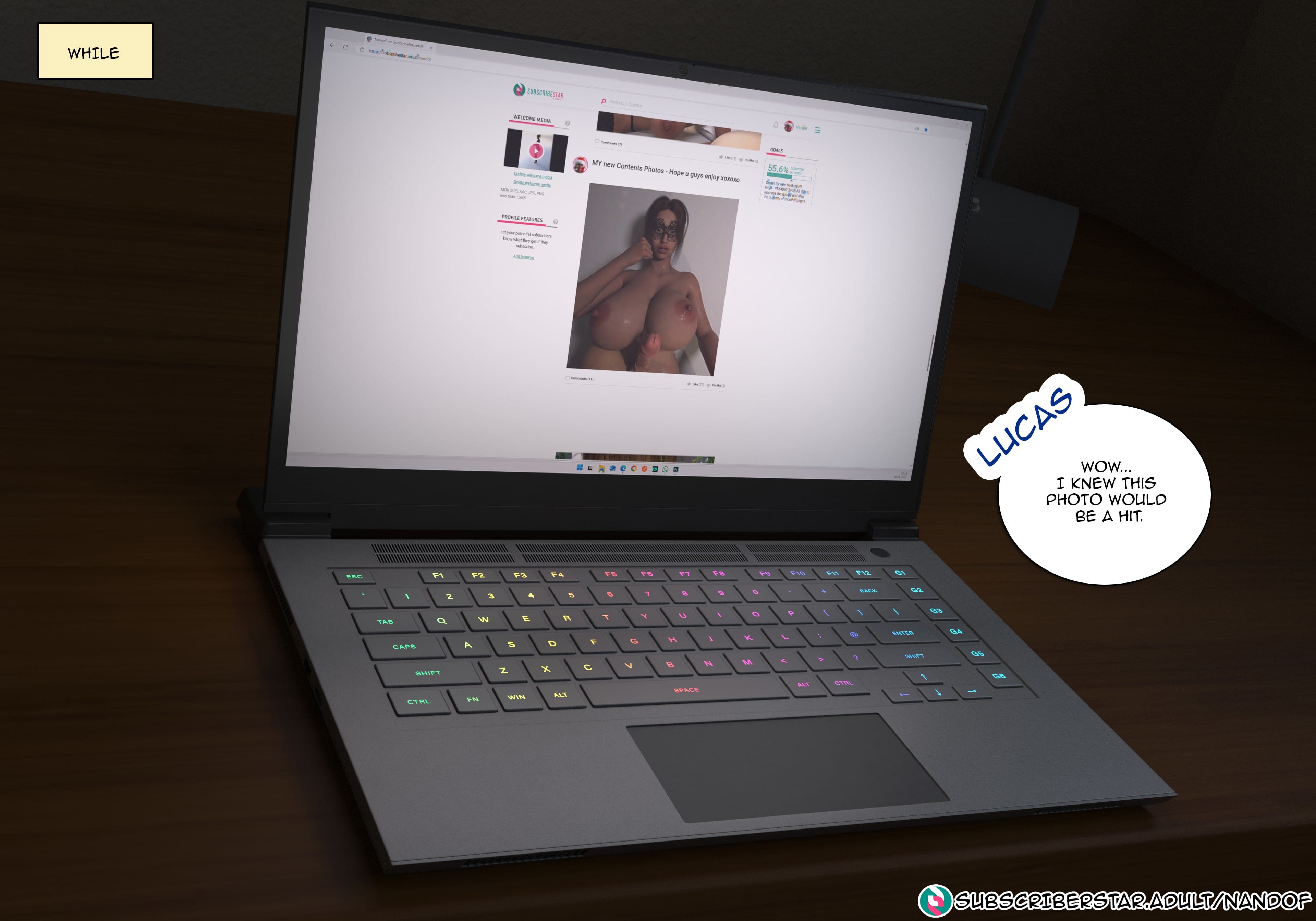 My Mom Is A Porn Star [NandoF] - Chapter 4 — Page 8