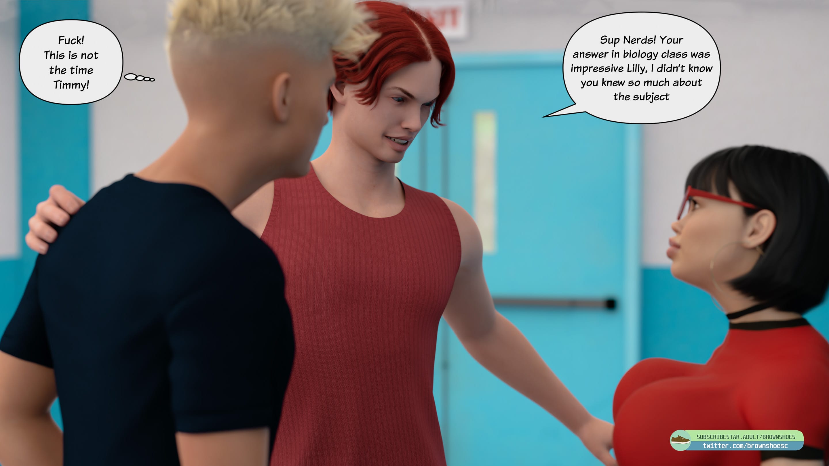 Sluts All-Around [Brown Shoes] - Chapter 2 — Page 7